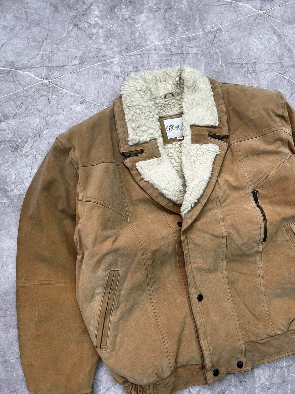 Leather × Vintage Vintage Suede Fringe Cowboy Western Leather Jacket Hype Rare Size US M / EU 48-50 / 2 - 2 Thumbnail