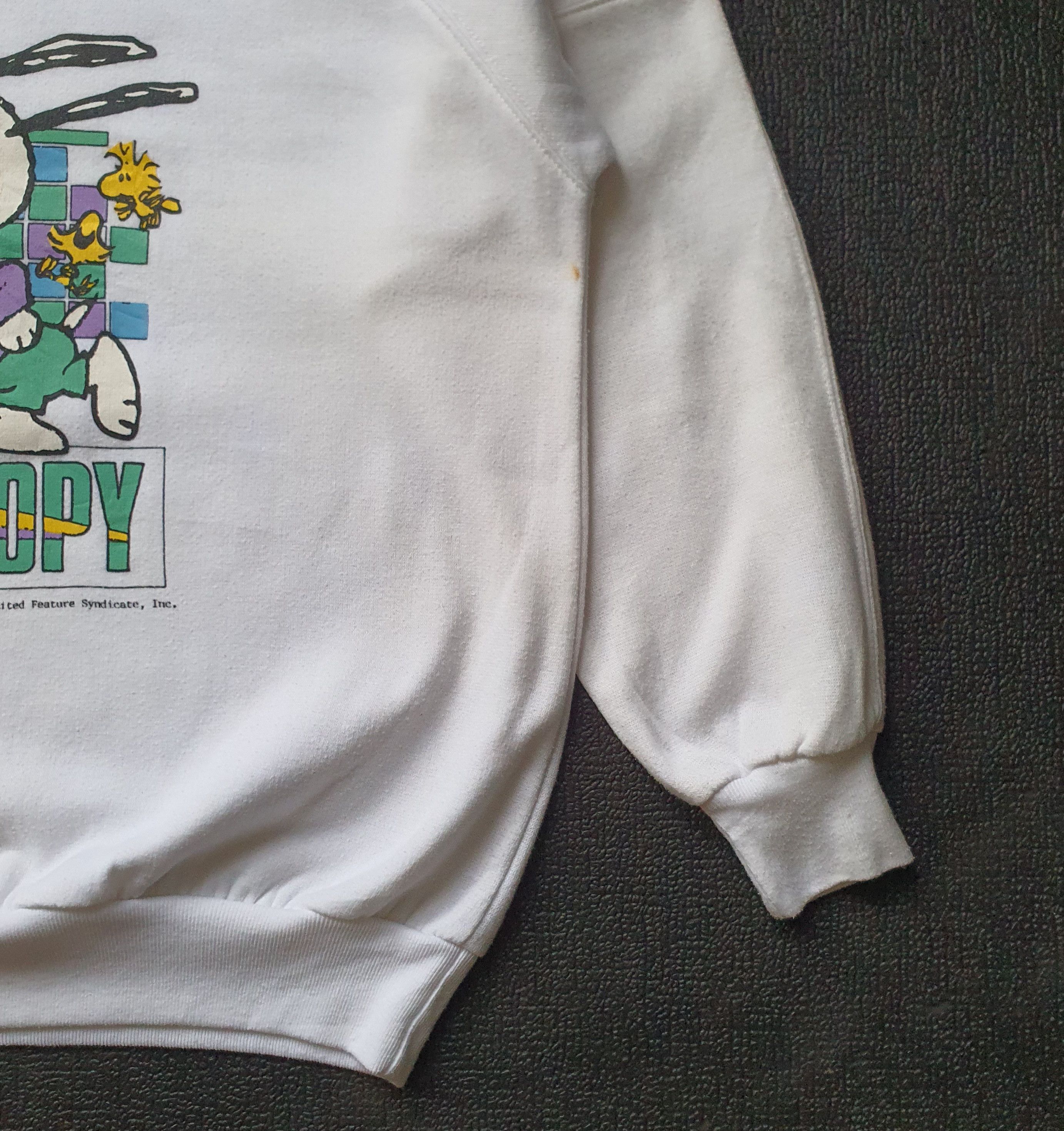 Peanuts Vintage Snoopy Peanuts Lightweight sweatshirt size XS-Small Size S / US 4 / IT 40 - 7 Thumbnail