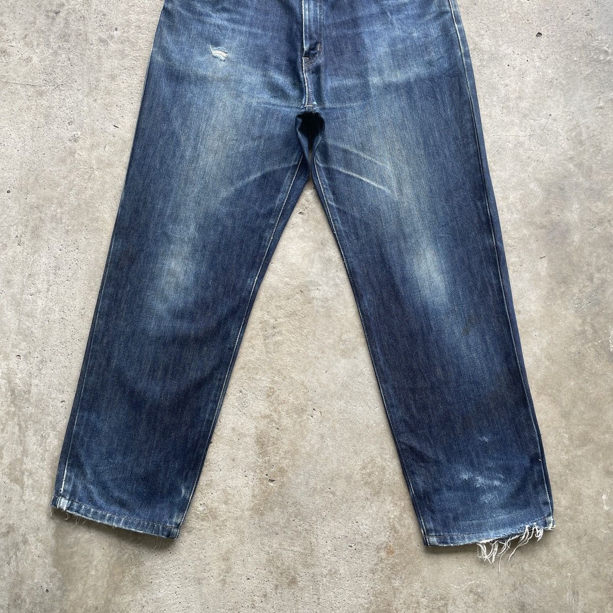 Japanese Brand W32 Vintage Edwin 403 Faded Jeans Denim Pants Size US 32 / EU 48 - 4 Thumbnail