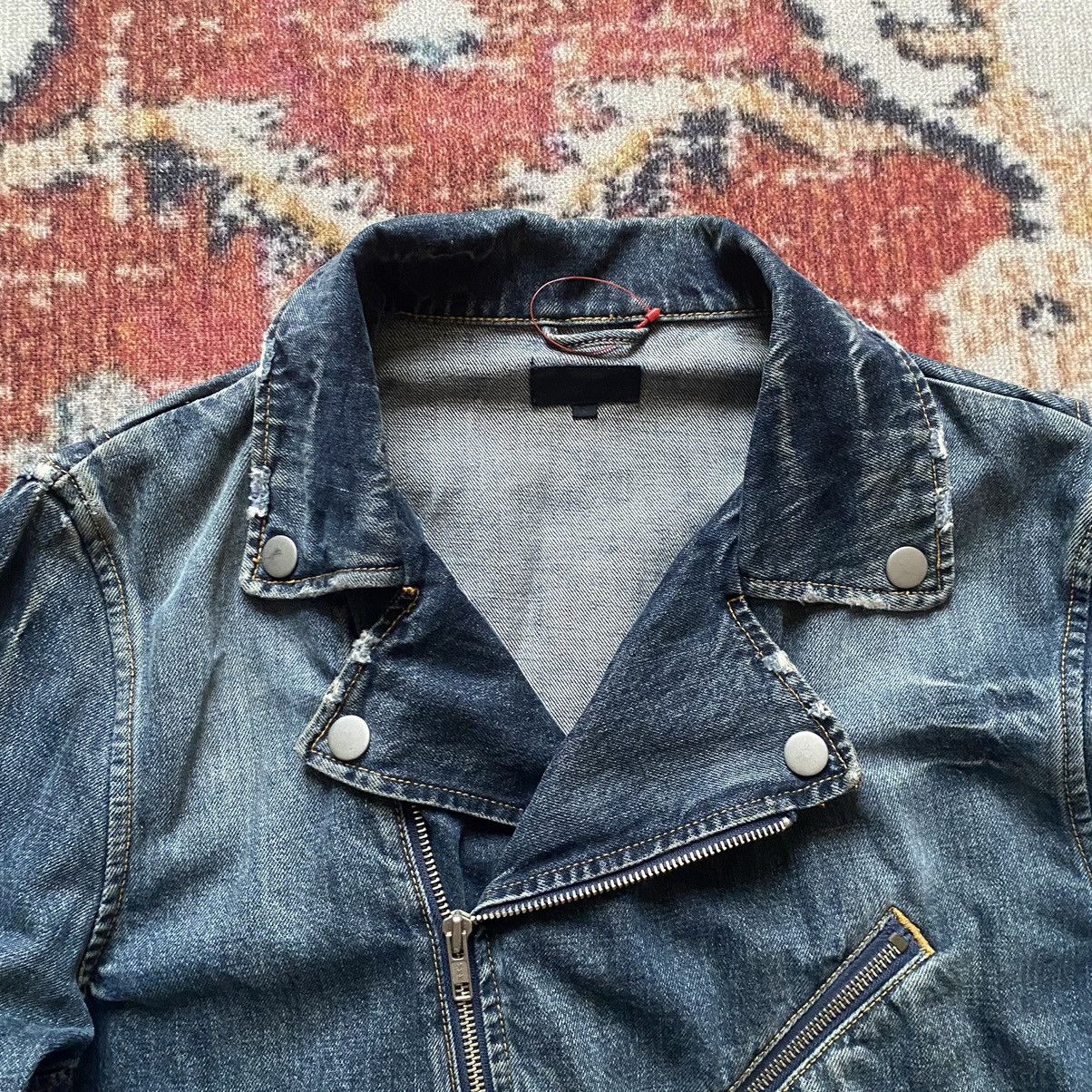 Beams Plus × Japanese Brand disstressed denim jacket Size US L / EU 52-54 / 3 - 2 Thumbnail