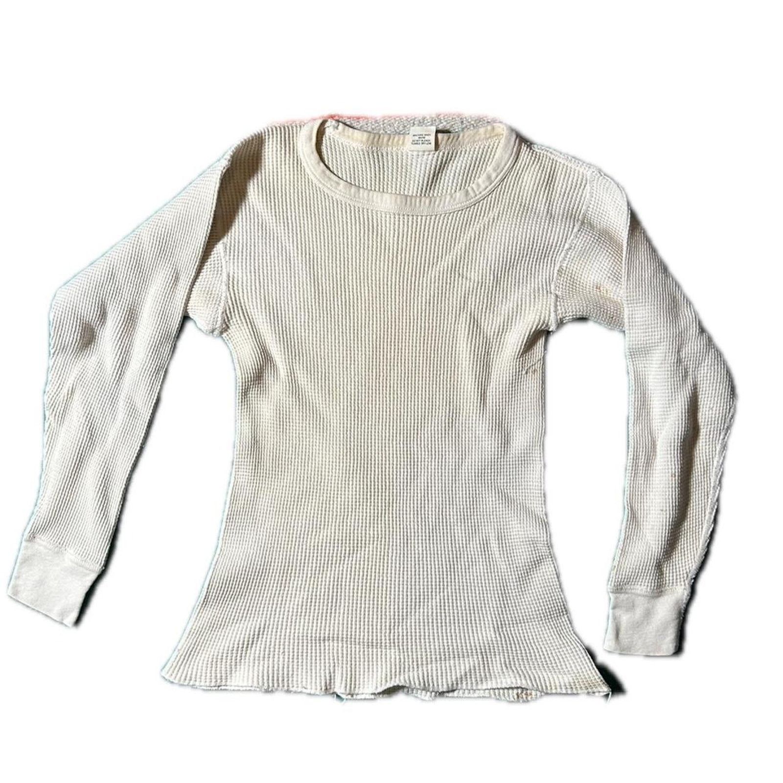 Hanes Usa cotton thermal long sleeve Size US M / EU 48-50 / 2 - 1 Thumbnail