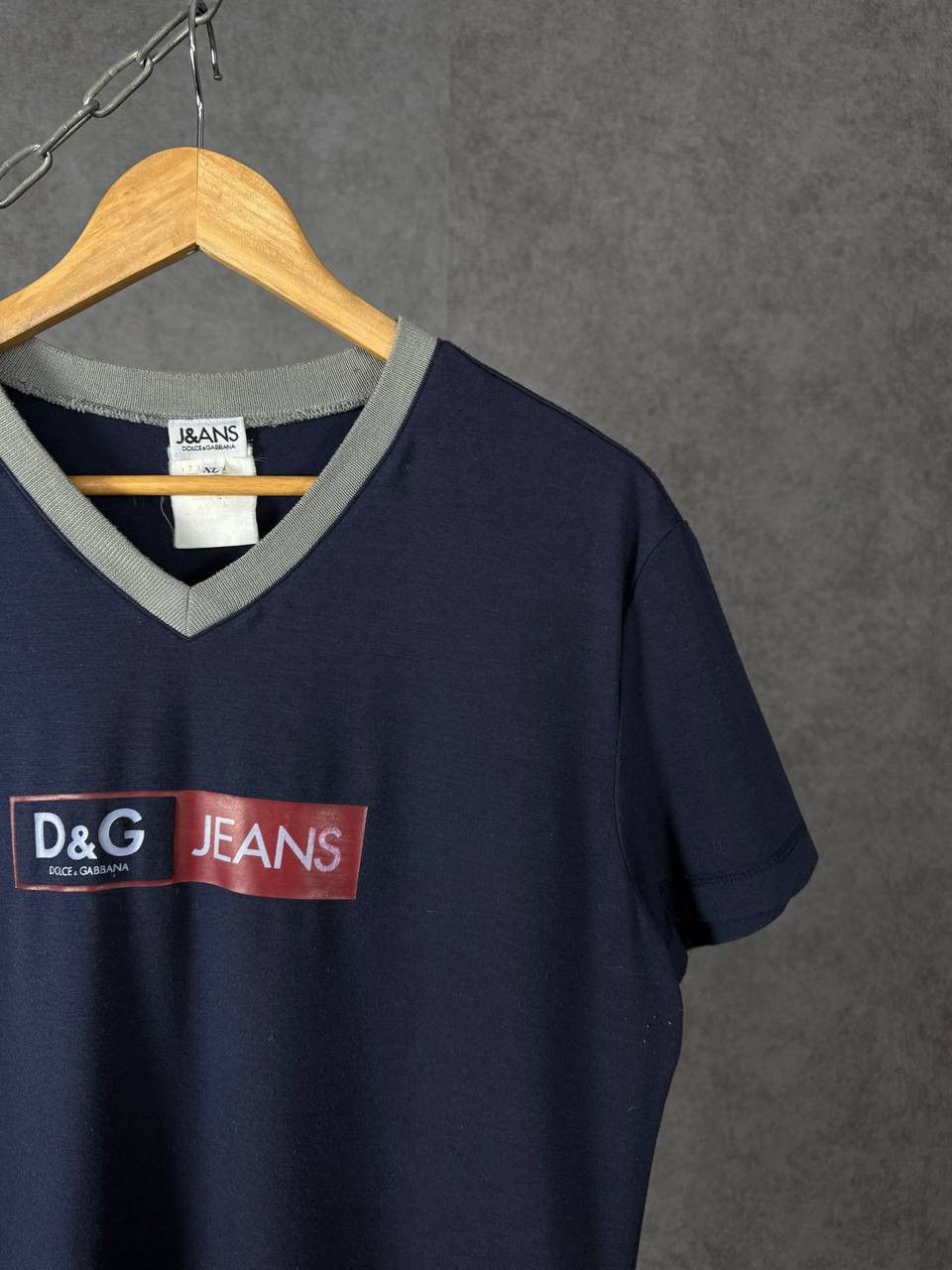 Dolce & Gabbana D&G Dolce & Gabbana vintage luxury center logo tee Size US XL / EU 56 / 4 - 2 Thumbnail