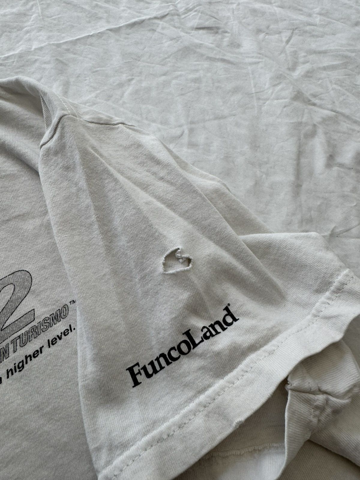 Vintage Vintage Play Station Grand Turismo Video Game Promo Tee Size US XL / EU 56 / 4 - 7 Thumbnail