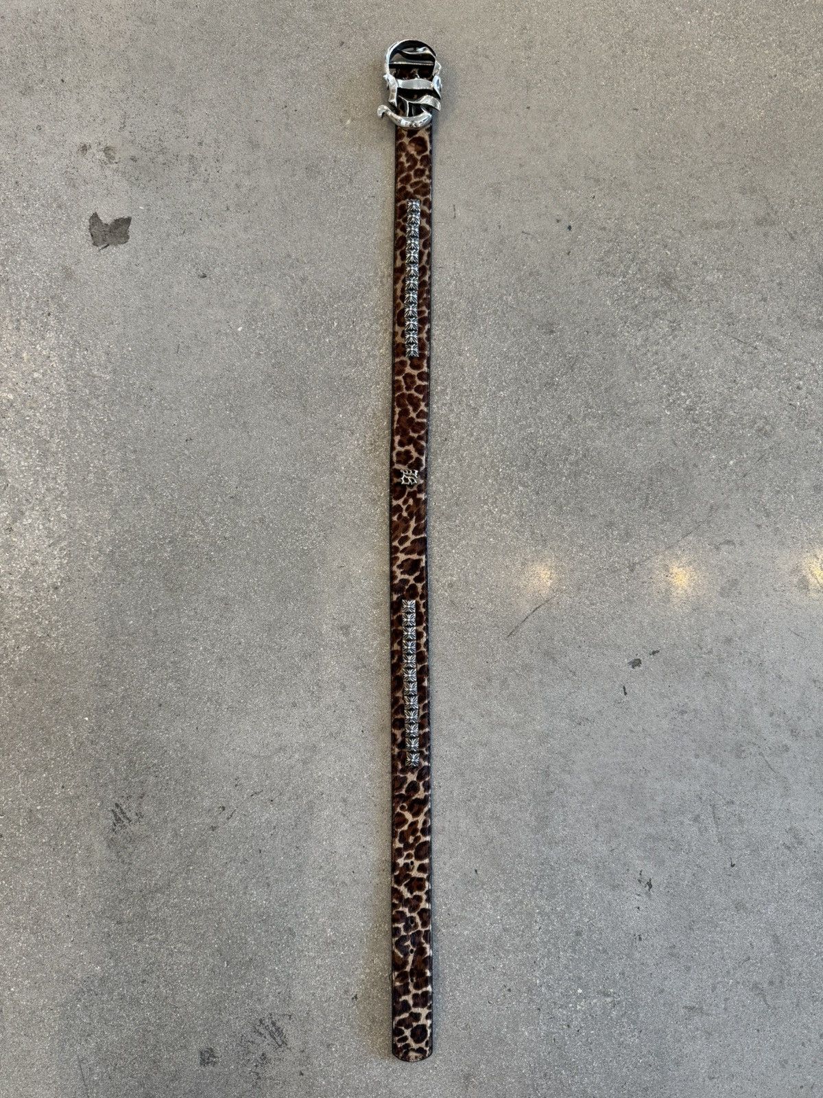 CHROME HEARTS X BELLA HADID CHEETAH STRAP