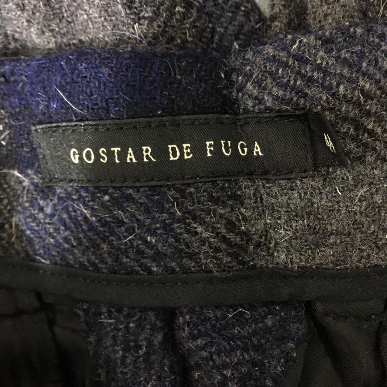 GOSTAR DE FUGA Vtg GOSTAR DE FUGA Japan Plaids Checks Pant Trouser Slack Size 30" / US 8 / IT 44 - 3 Thumbnail