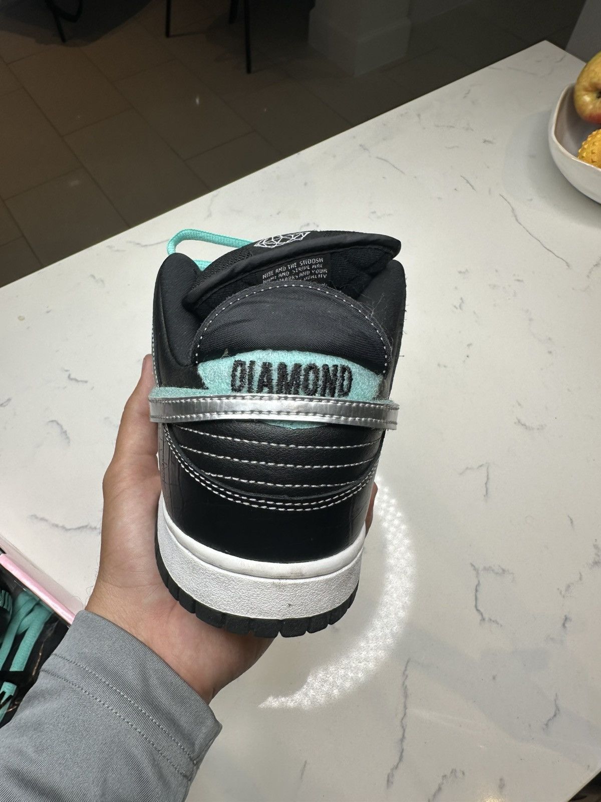Diamond Supply Co. × Nike DIAMOND NIKE SB DUNK LOW Size US 10.5 / EU 43-44 - 10 Thumbnail