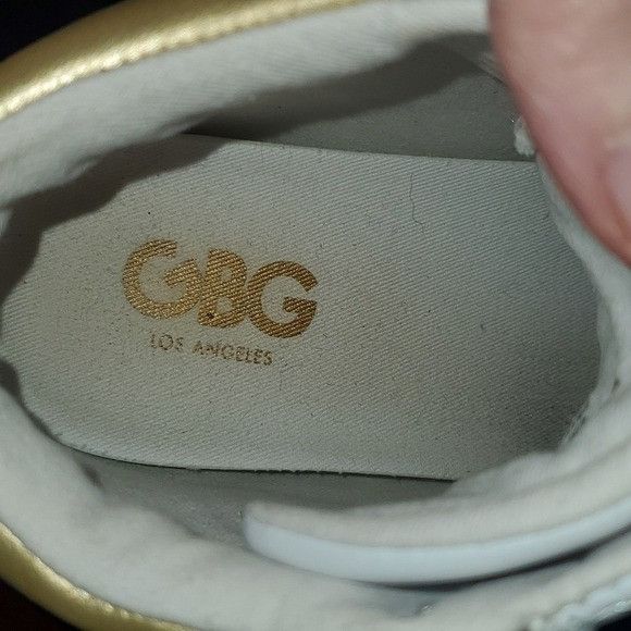 Designer G by Guess Dillin Wedge High Top Athletic Sz. 8.5 Sneaker Size US 8.5 / IT 38.5 - 9 Thumbnail