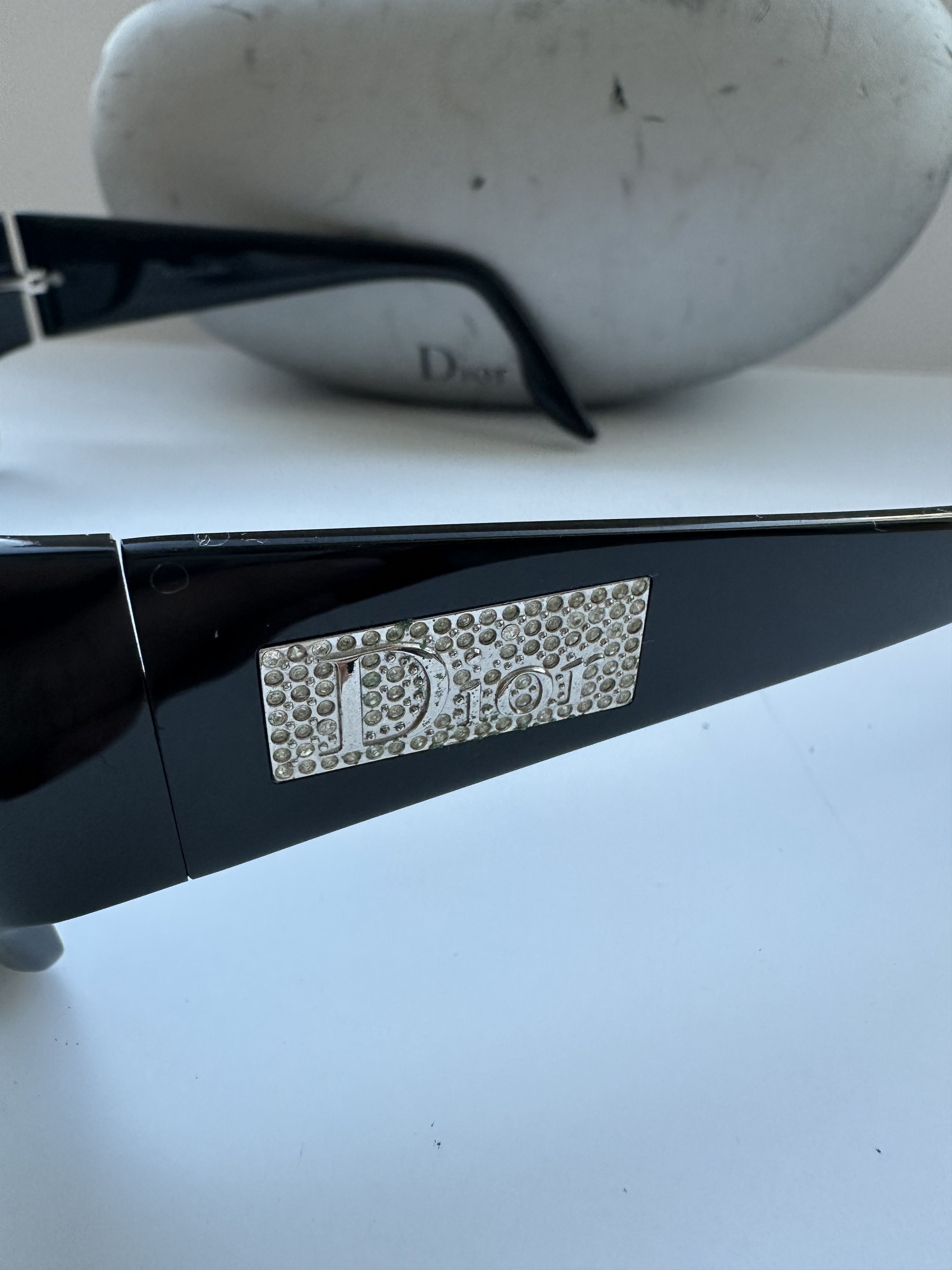 Dior Christian Dior Night 3 Vintage Sunglasses Black Size ONE SIZE - 5 Thumbnail