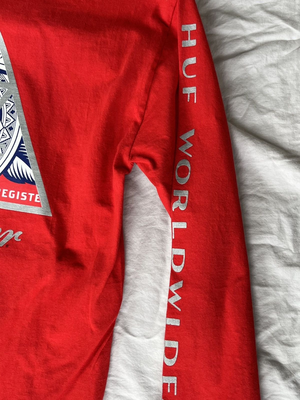 Huf Budweiser Long Sleeve Beer Tee Size US M / EU 48-50 / 2 - 3 Thumbnail