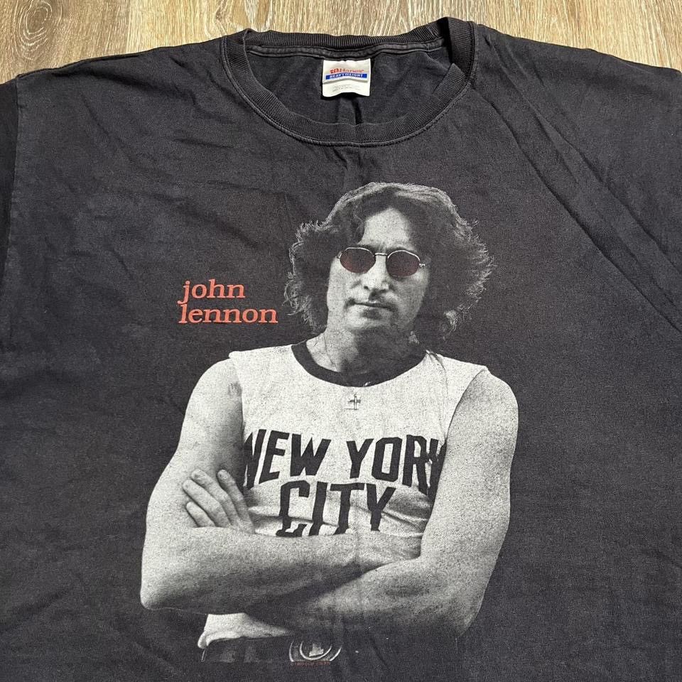 Band Tees 90s john lennon new york city tee Size US XL / EU 56 / 4 - 3 Thumbnail