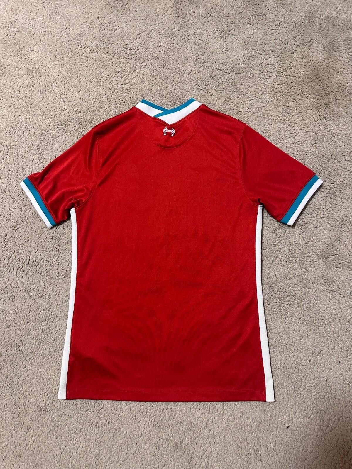 Nike LIVERPOOL 2020/21 FOOTBALL SHIRT SOCCER JERSEY NIKE SZ M Size US M / EU 48-50 / 2 - 7 Thumbnail