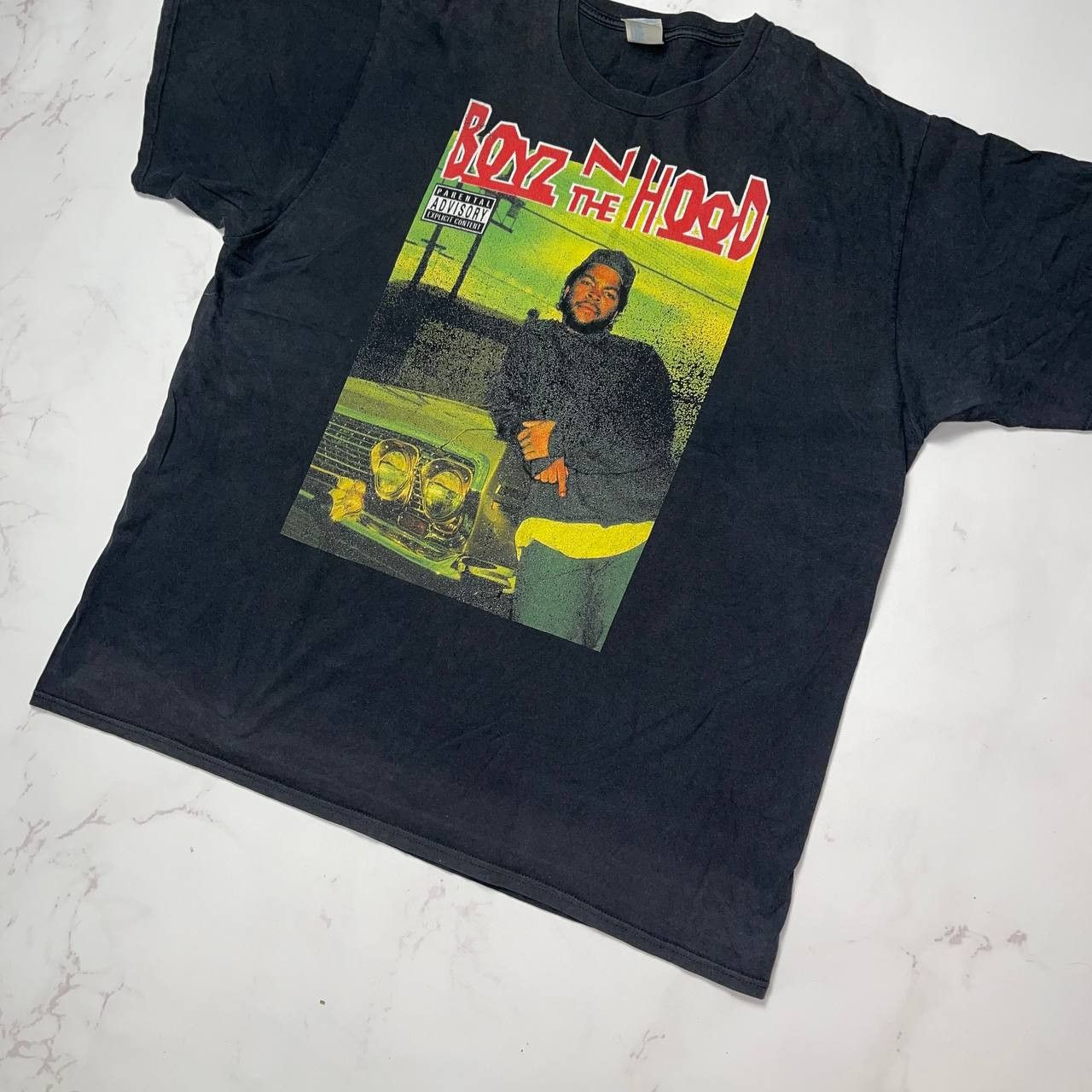 Port & Company Boyz N The Hood Darrin Doughboy Album Cover Logo T-Shirt 2XL Size US XXL / EU 58 / 5 - 4 Thumbnail