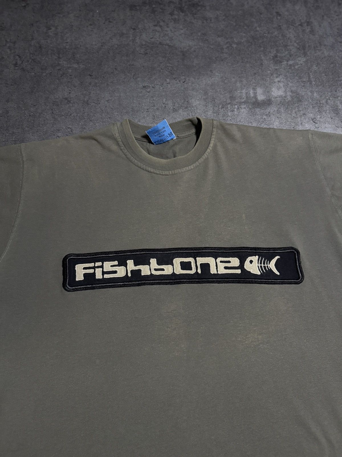 Rap Tees × Vintage Fishbone 90s Vintage Hip Hop Boxy Tees Rap Skate Y2K Logo Size US M / EU 48-50 / 2 - 3 Thumbnail