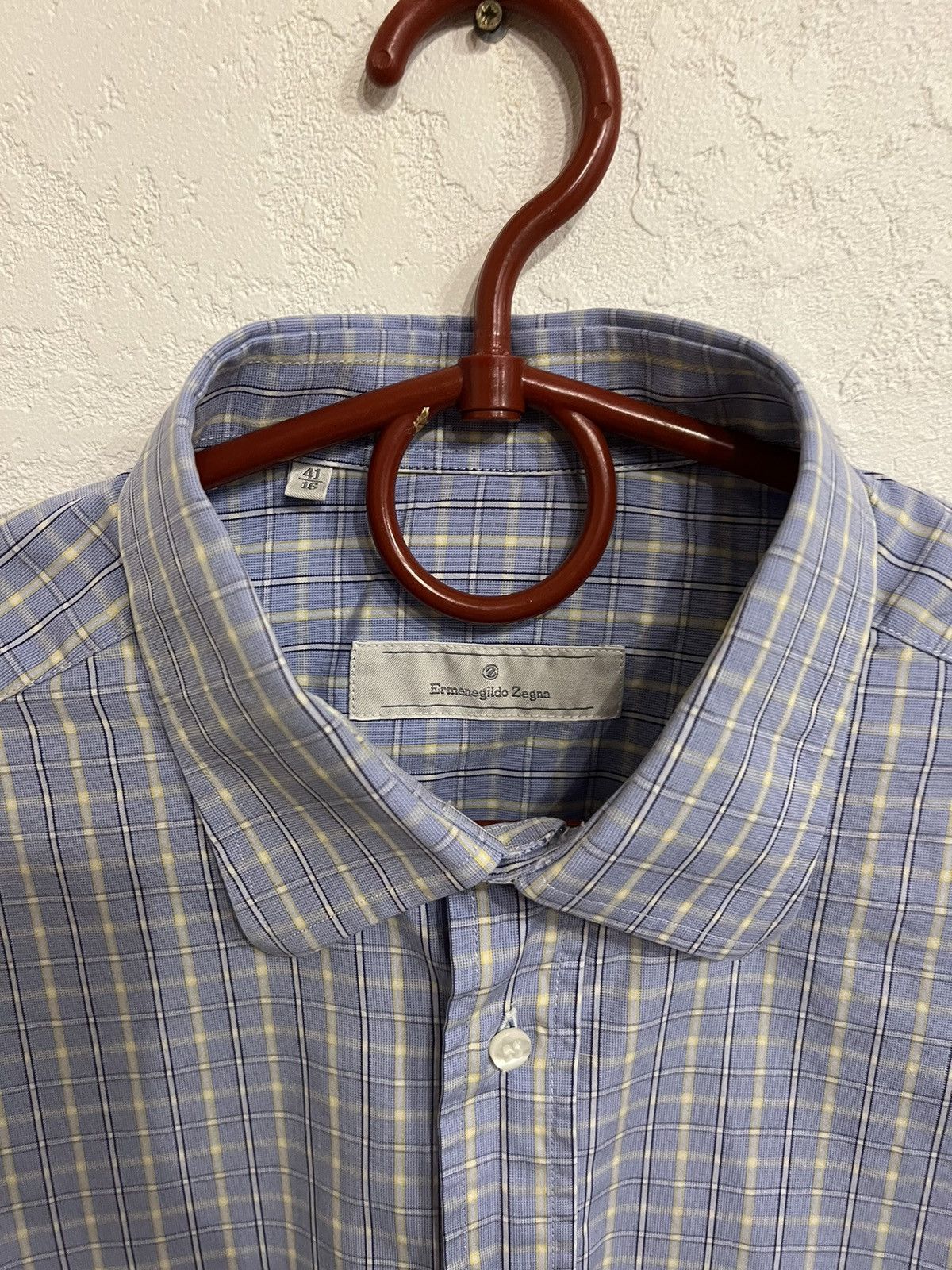Ermenegildo Zegna Ermenegildo Zegna Button Up Shirt Size US L / EU 52-54 / 3 - 5 Thumbnail