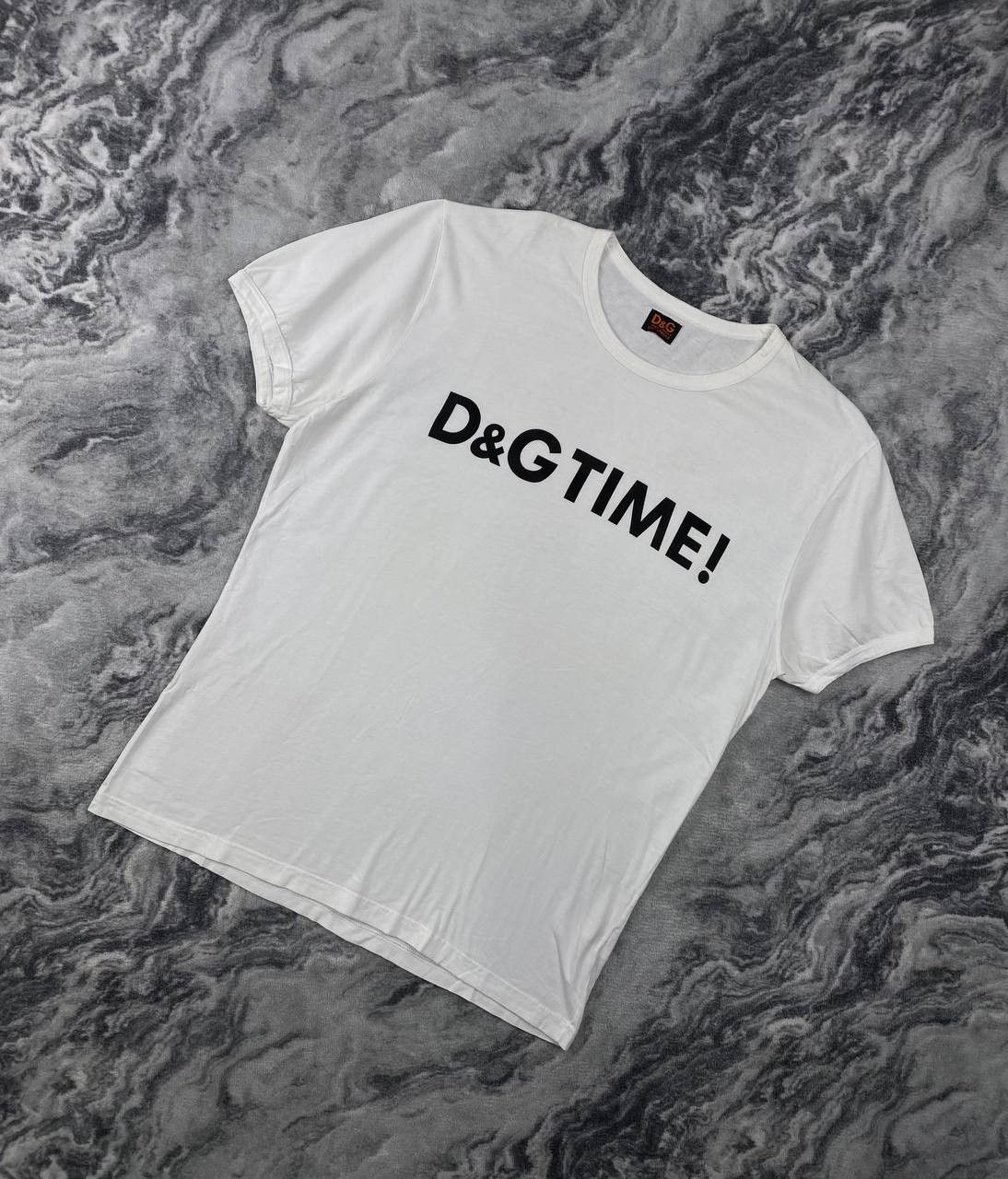 Dolce & Gabbana Vintage Dolce Gabbana Big Logo T Shirt DG Men Size M White Size US M / EU 48-50 / 2 - 1 Thumbnail