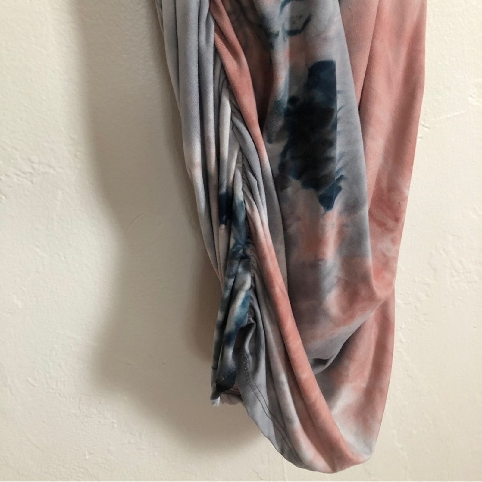 Other Fashion Nova Tie Dye Blue Pink Purple Bodycon Dress Size XL / US 12-14 / IT 48-50 - 4 Thumbnail