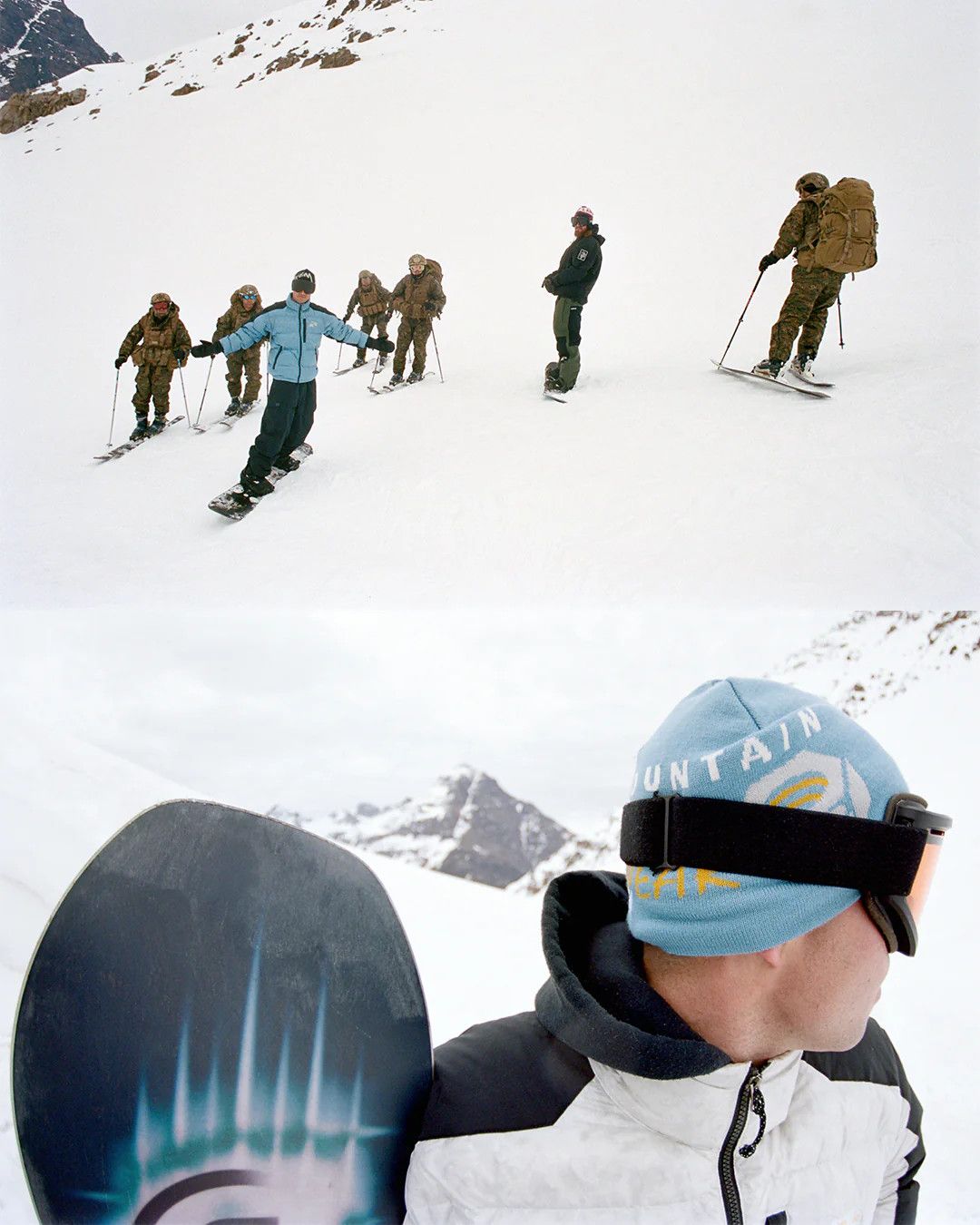Mountain Hardwear × Stussy STÜSSY & MOUNTAIN HARDWEAR CAELUM™ DOME BEANIE Blue Size ONE SIZE - 3 Thumbnail