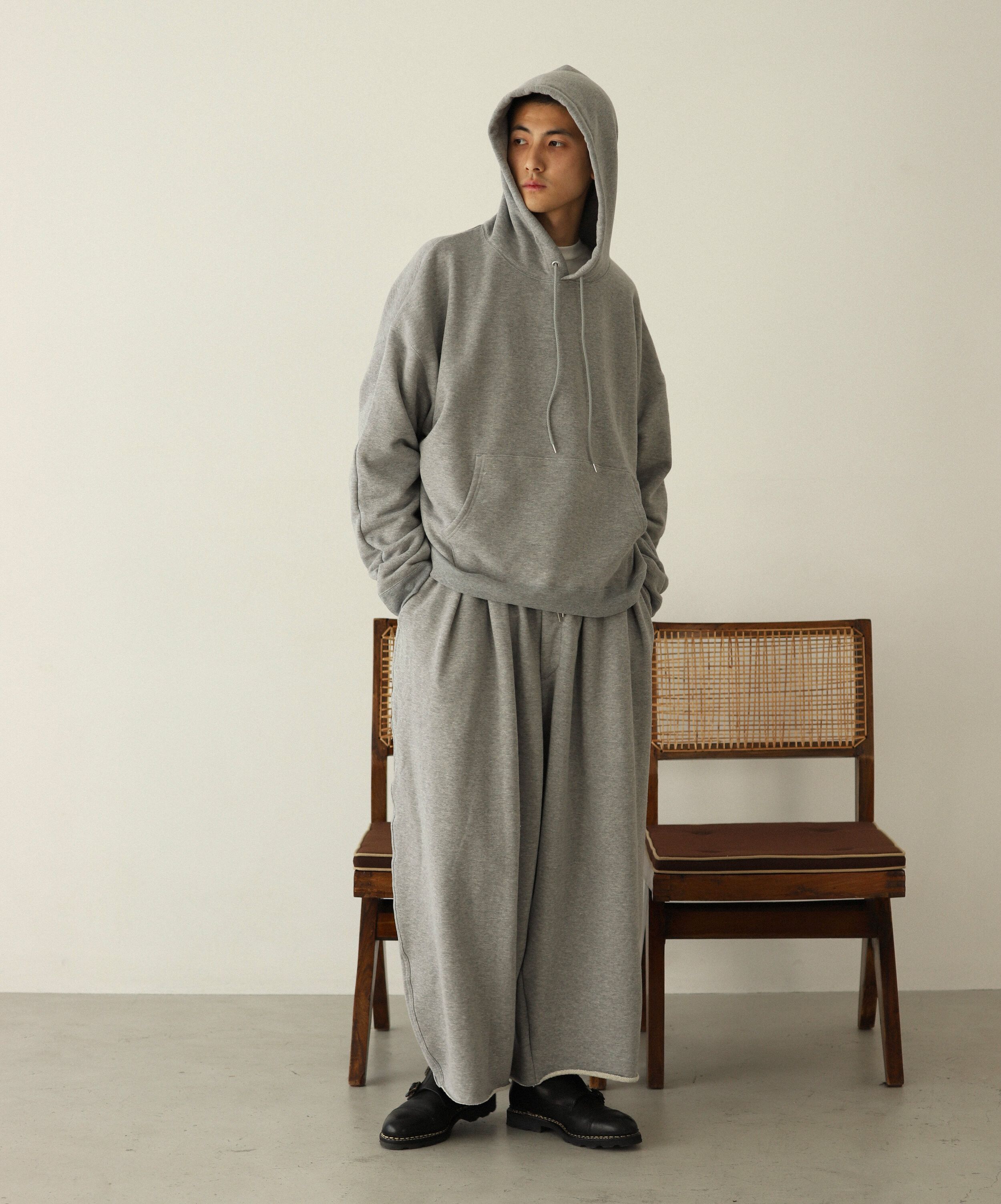 パンツ Sillage loop wheel circular pants Loop Wheel Circular Pant