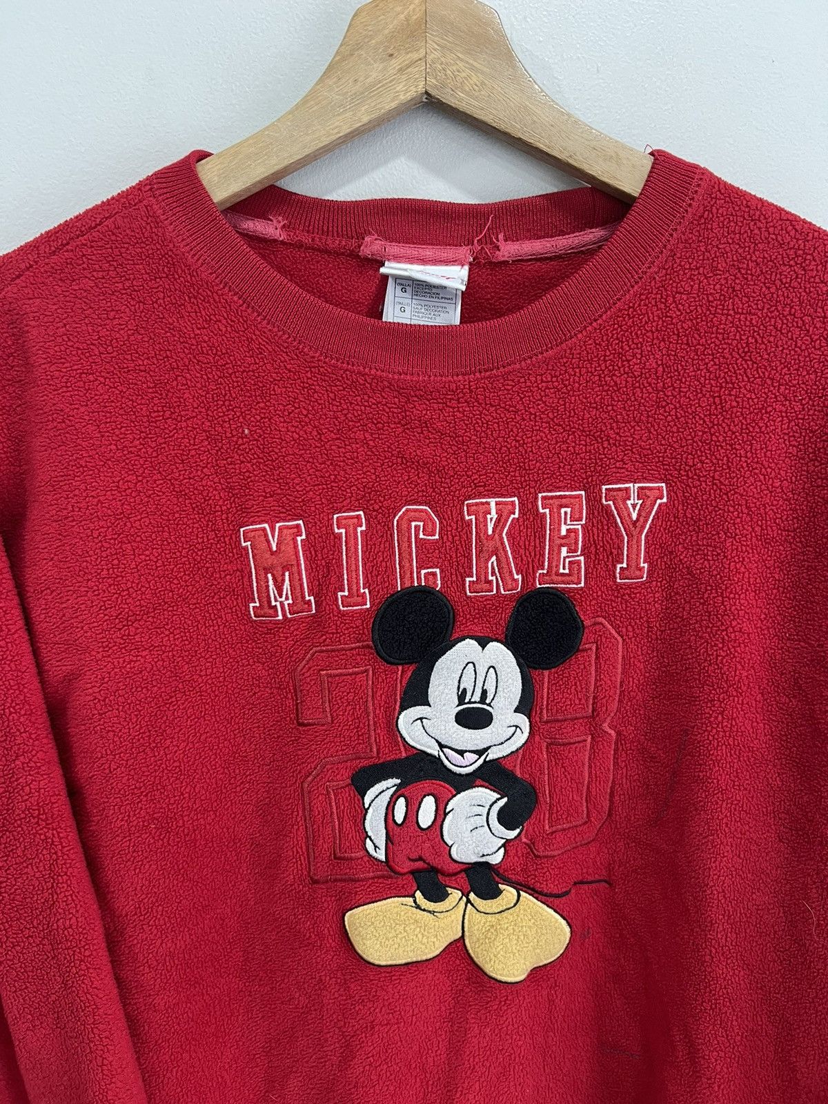Vintage Vintage Mickey Mouse Sweater Sweatshirt Size US L / EU 52-54 / 3 - 2 Thumbnail
