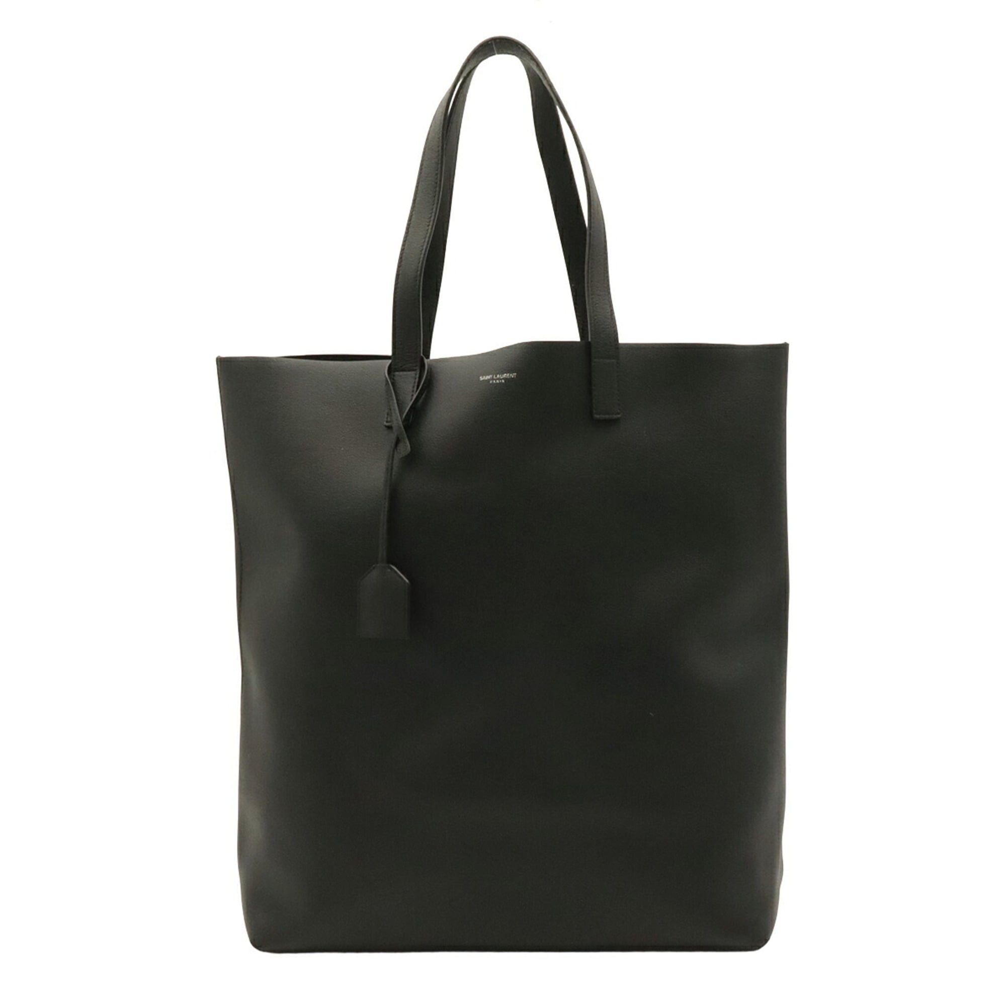 Yves Saint Laurent SAINT LAURENT PARIS Yves Saint Laurent Handbag Bold Tote Bag Leather Black (Pouch missing) 591747 Size ONE SIZE - 1 Thumbnail