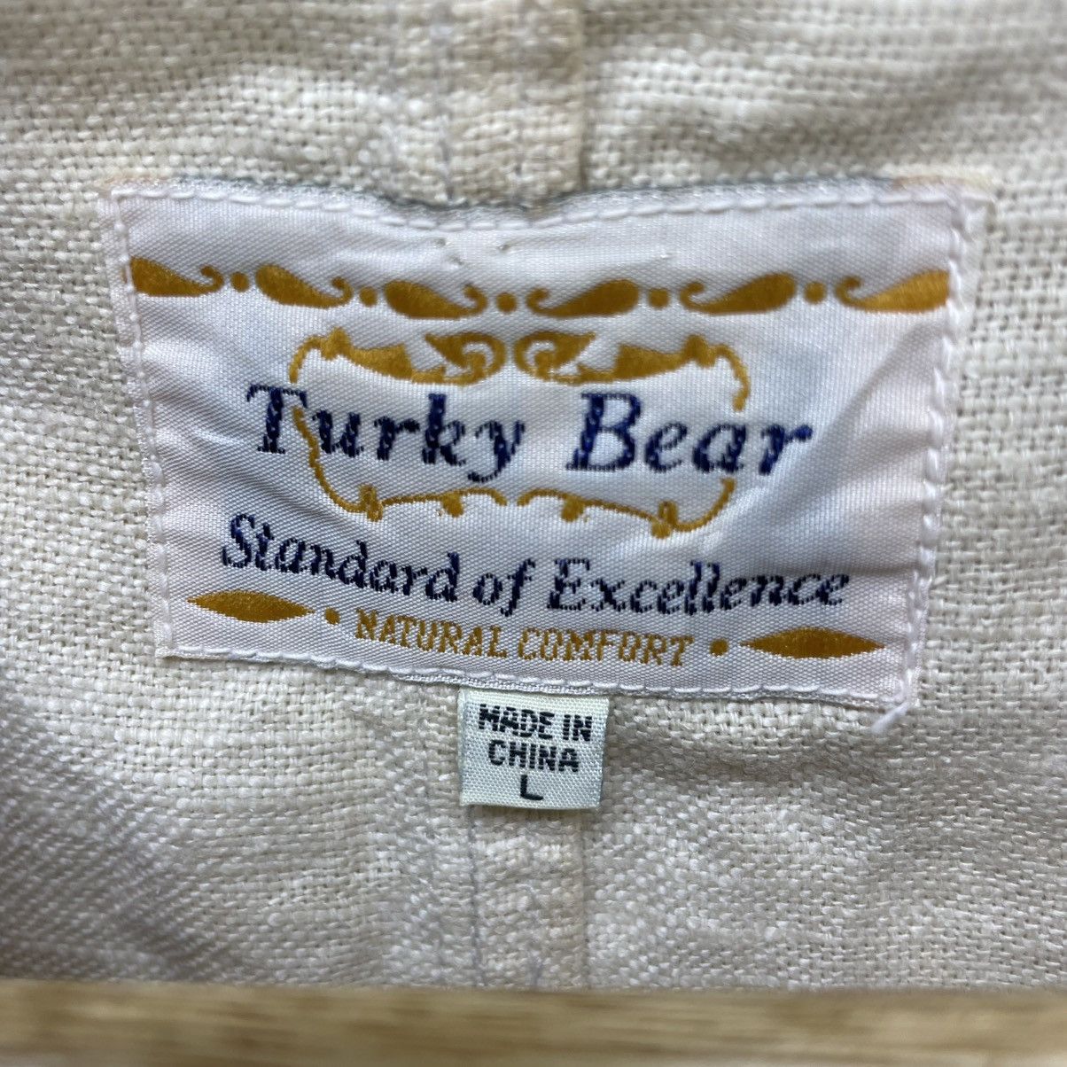 Japanese Brand 🗣️Turkey Bear Linen Jacket Size US M / EU 48-50 / 2 - 12 Thumbnail