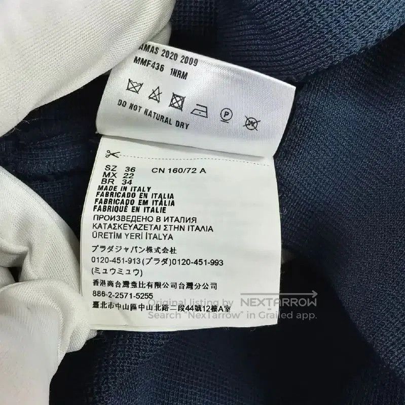 Miu Miu Miu Miu Blue Women's Jacket Size S . Size S / US 4 / IT 40 - 4 Thumbnail