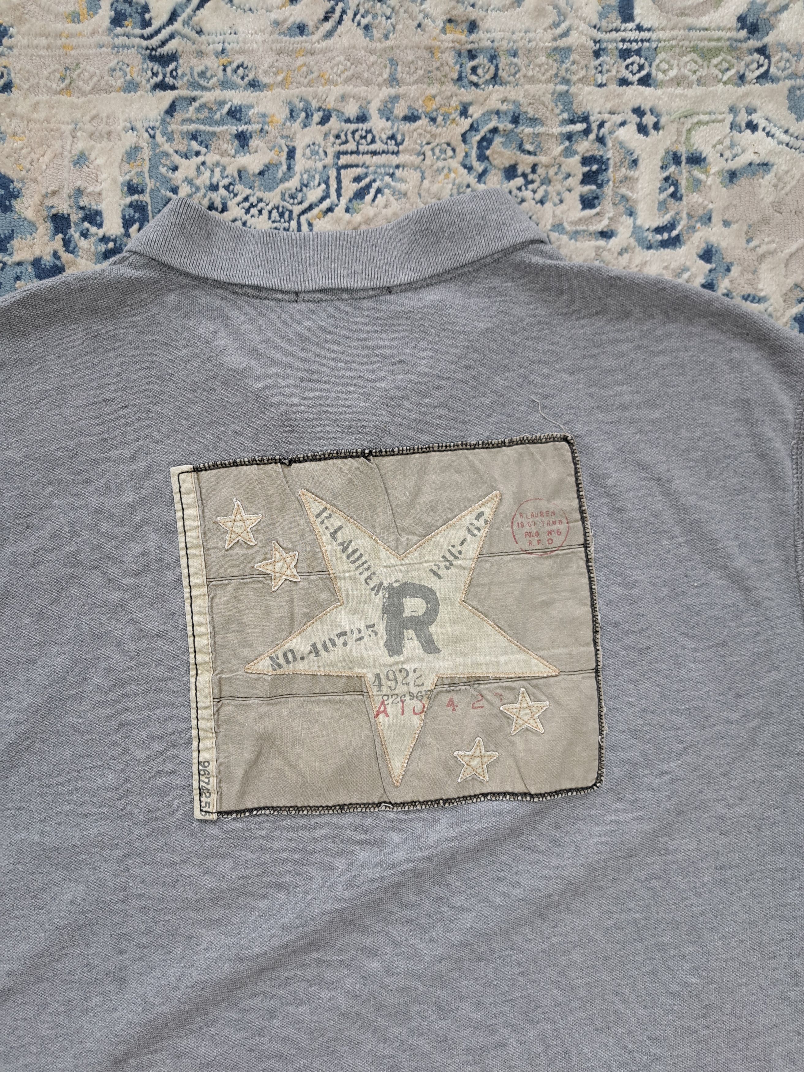 Polo Ralph Lauren Ralph Lauren Black Label Big Star Polo Shirt Drip Drain Swag Size US L / EU 52-54 / 3 - 2 Thumbnail