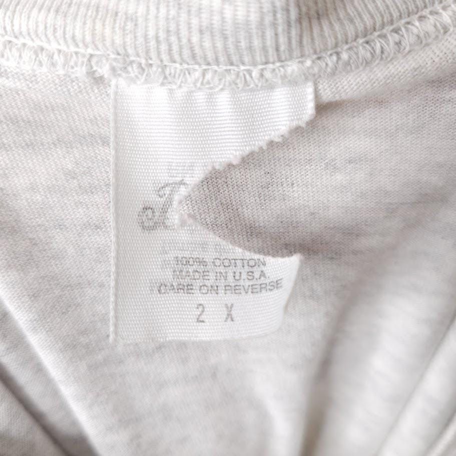 Vintage Vintage My Other Body T Shirt Womens Size 2X Gray 90s Sleep Size XXL / US 16-18 / IT 52-54 - 7 Thumbnail