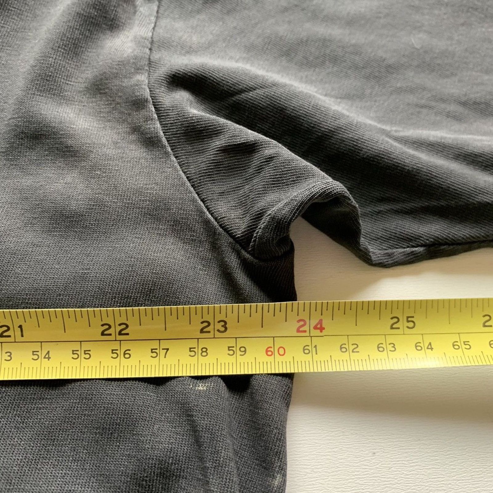Band Tees Vintage 90s Rod Stewart Tour T Shirt XL Bleach Faded Black Size US XL / EU 56 / 4 - 7 Thumbnail