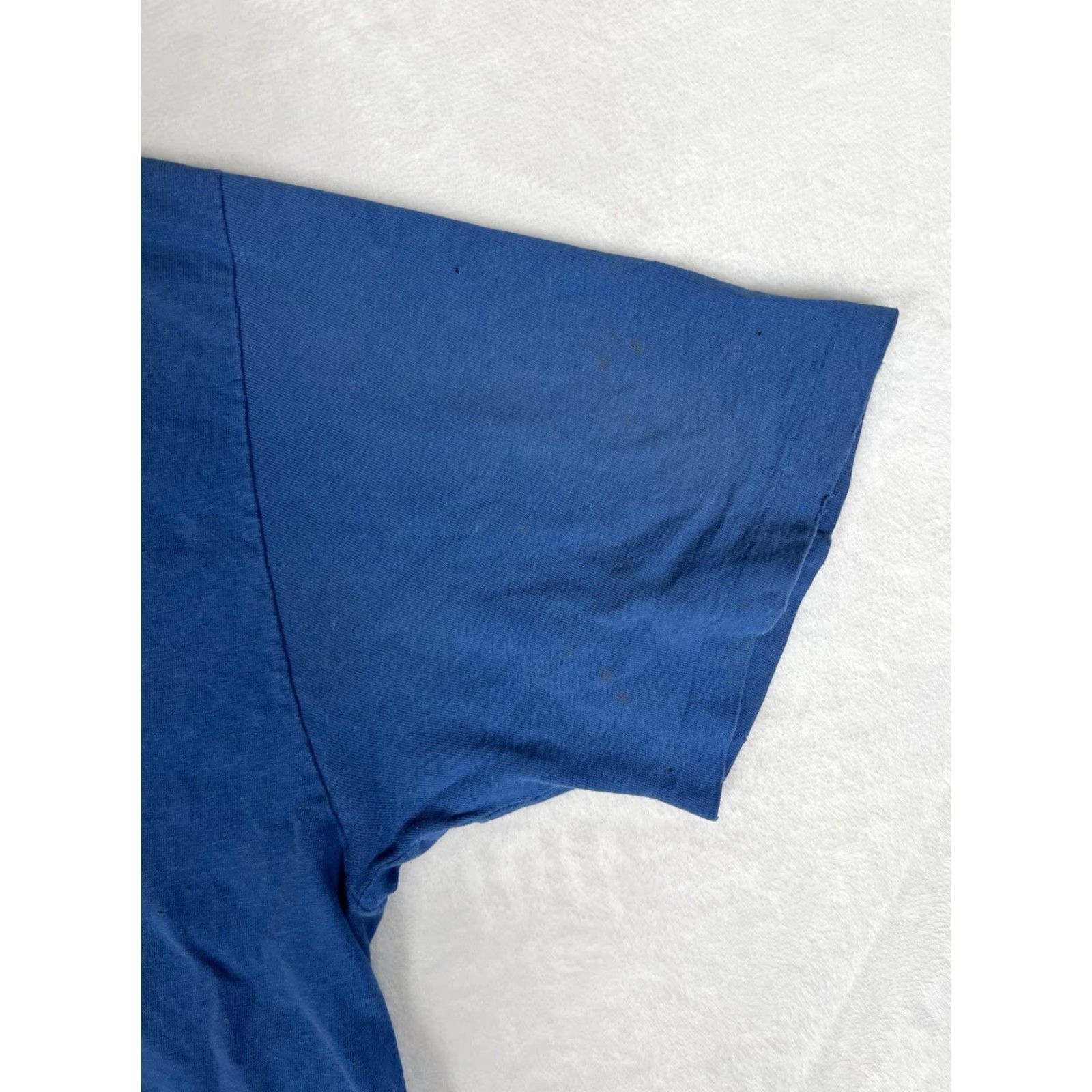 Hanes VINTAGE Hanes T-Shirt Lake Tahoe Short Sleeve Blue XL USA 90s Ski Stitch Men Reads Read Size US XL / EU 56 / 4 - 4 Thumbnail