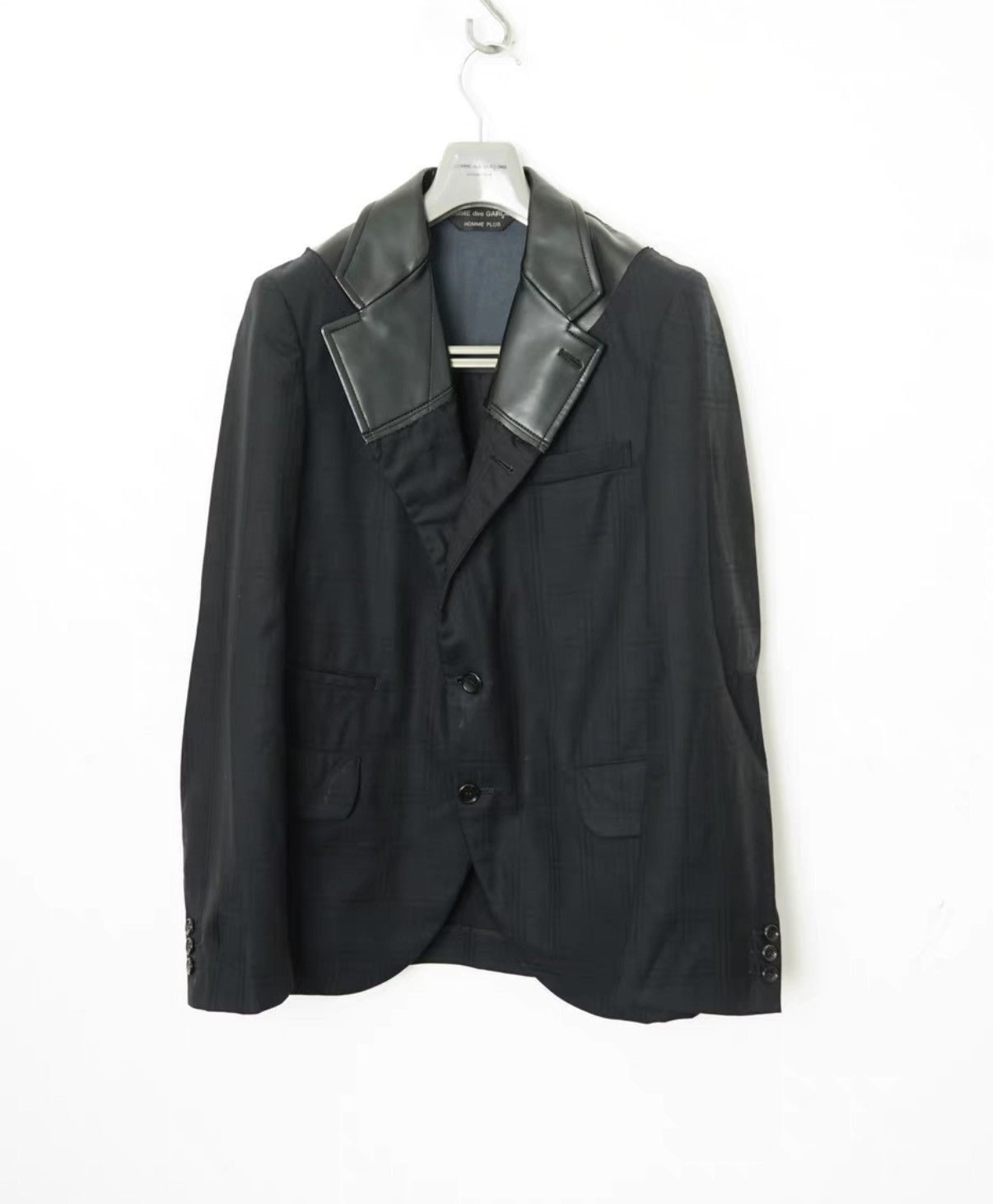 Comme des Garcons Comme des Garçons CDG Armor Collection Lapel Panel Blazer Size US S / EU 44-46 / 1 - 1 Thumbnail