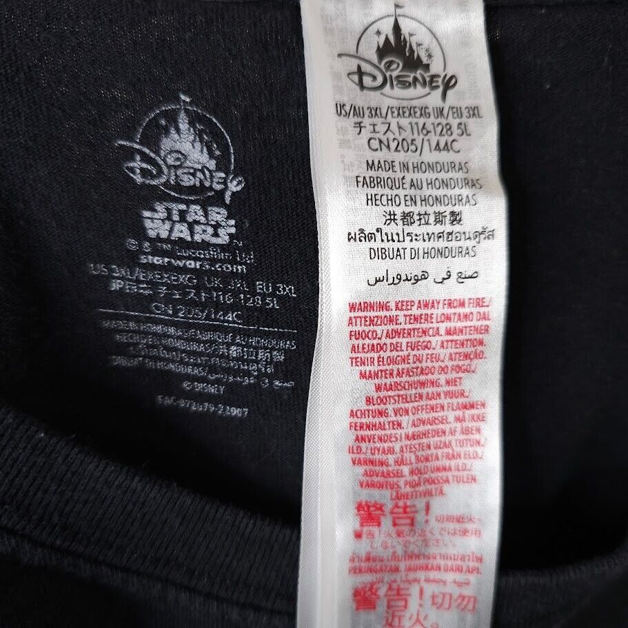 Disney Star Wars Saga T Shirt Mens Size 3XL Black Disney Concert Size US XXL / EU 58 / 5 - 6 Thumbnail