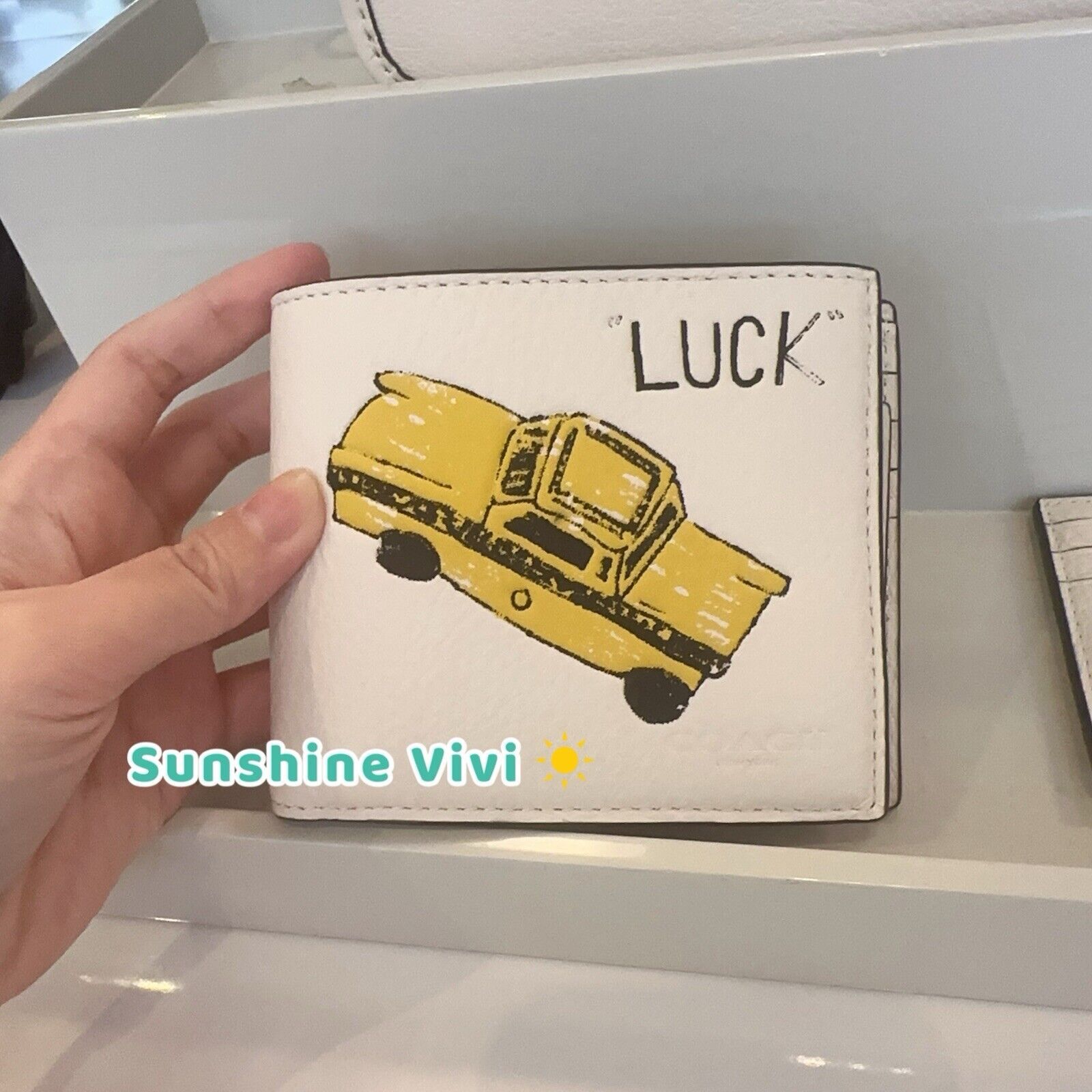 NWT Coach Men's 3 In 1 Wallet With Sketch Print CAK47