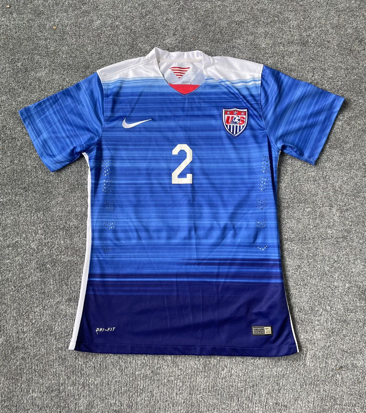 Nike Team USA Home Soccer Jersey YEDLIN #2 | Grailed