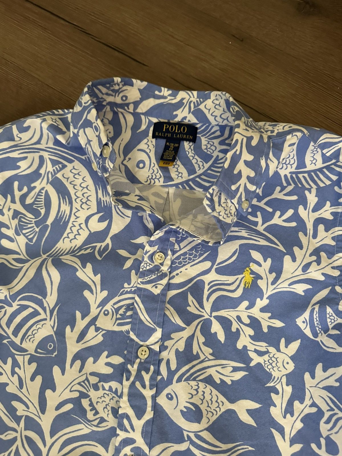 Polo Ralph Lauren Polo Ralph Lauren button up t-shirt Size US XL / EU 56 / 4 - 3 Thumbnail