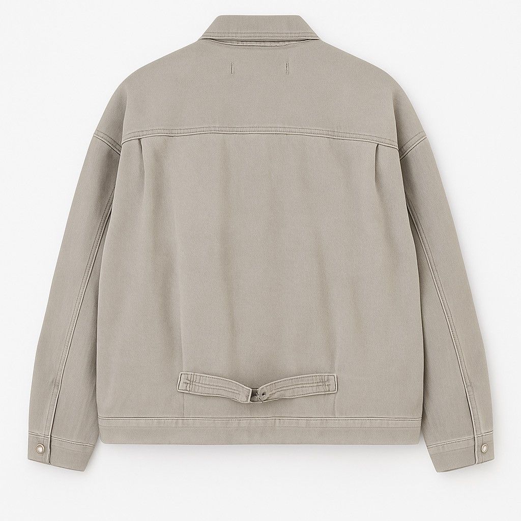 Vintage WYM Oversized Vintage Workwear Jacket – 100% Cotton – Light Size US M / EU 48-50 / 2 - 2 Thumbnail