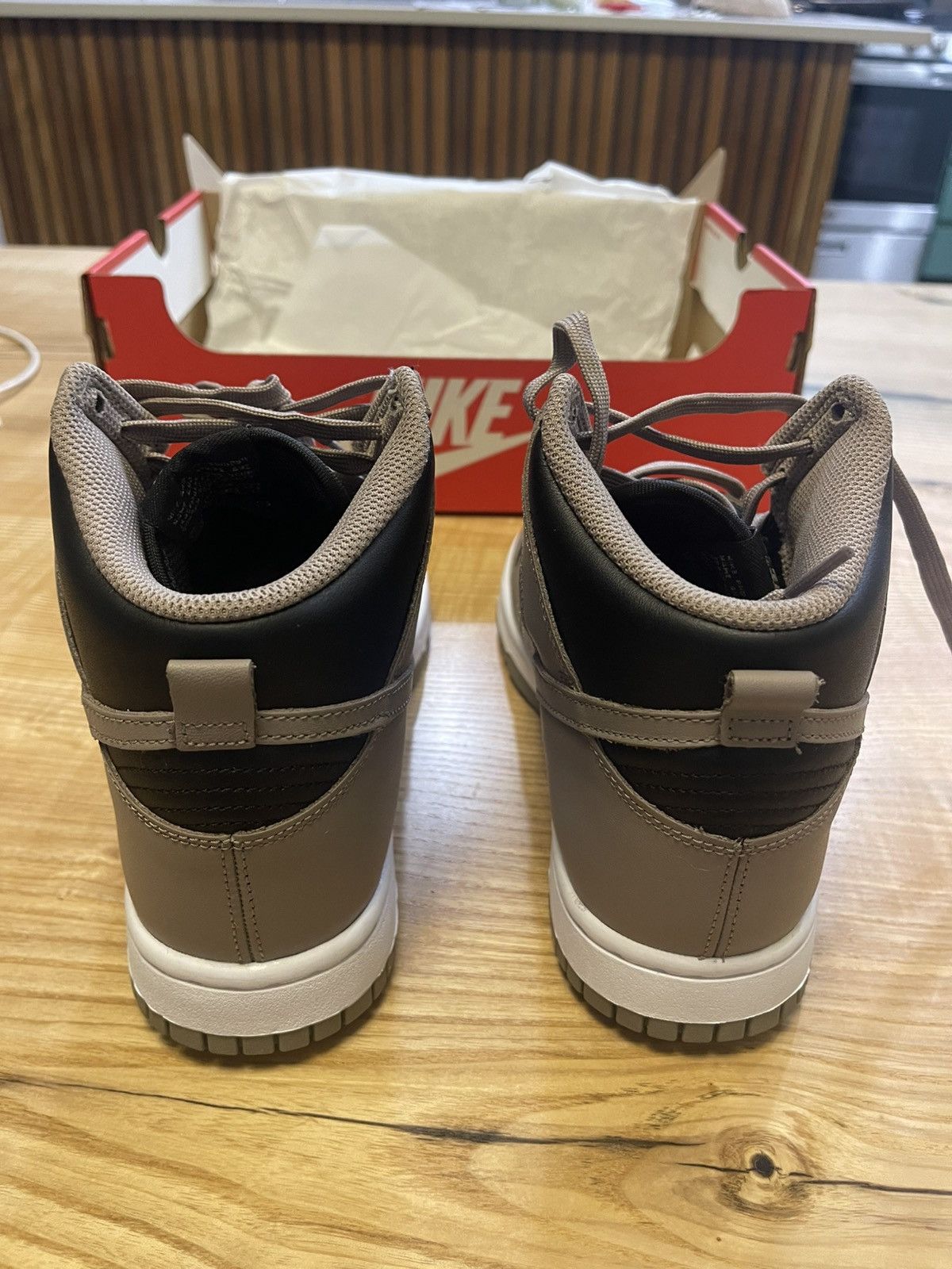 Nike W Nike Dunk High Black Moon Fossil Size US 8.5 / IT 38.5 - 4 Thumbnail
