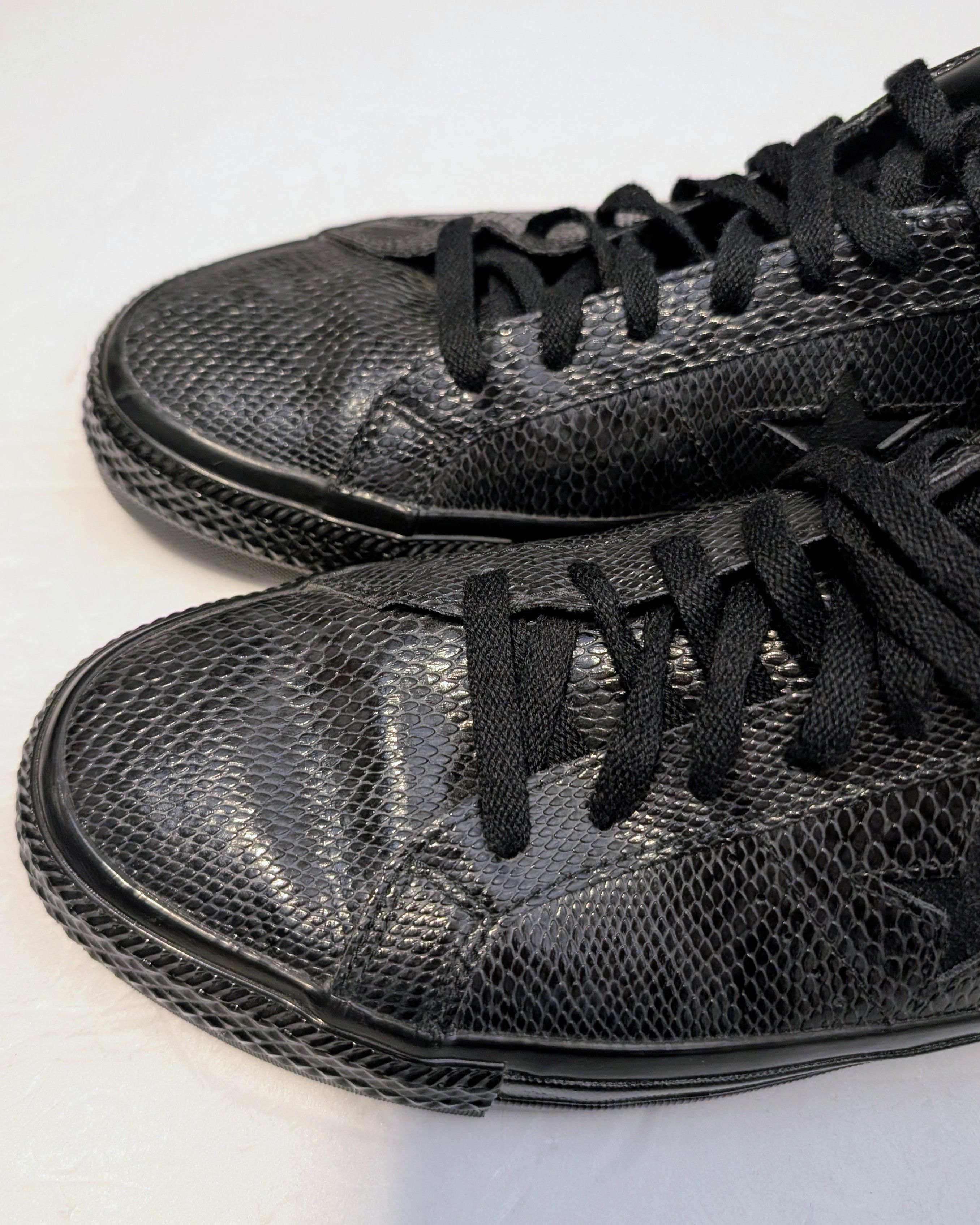Converse Converse Jamie Platt One Star Pro Size 12 Black Snakeskin Size US 12 / EU 45 - 8 Thumbnail