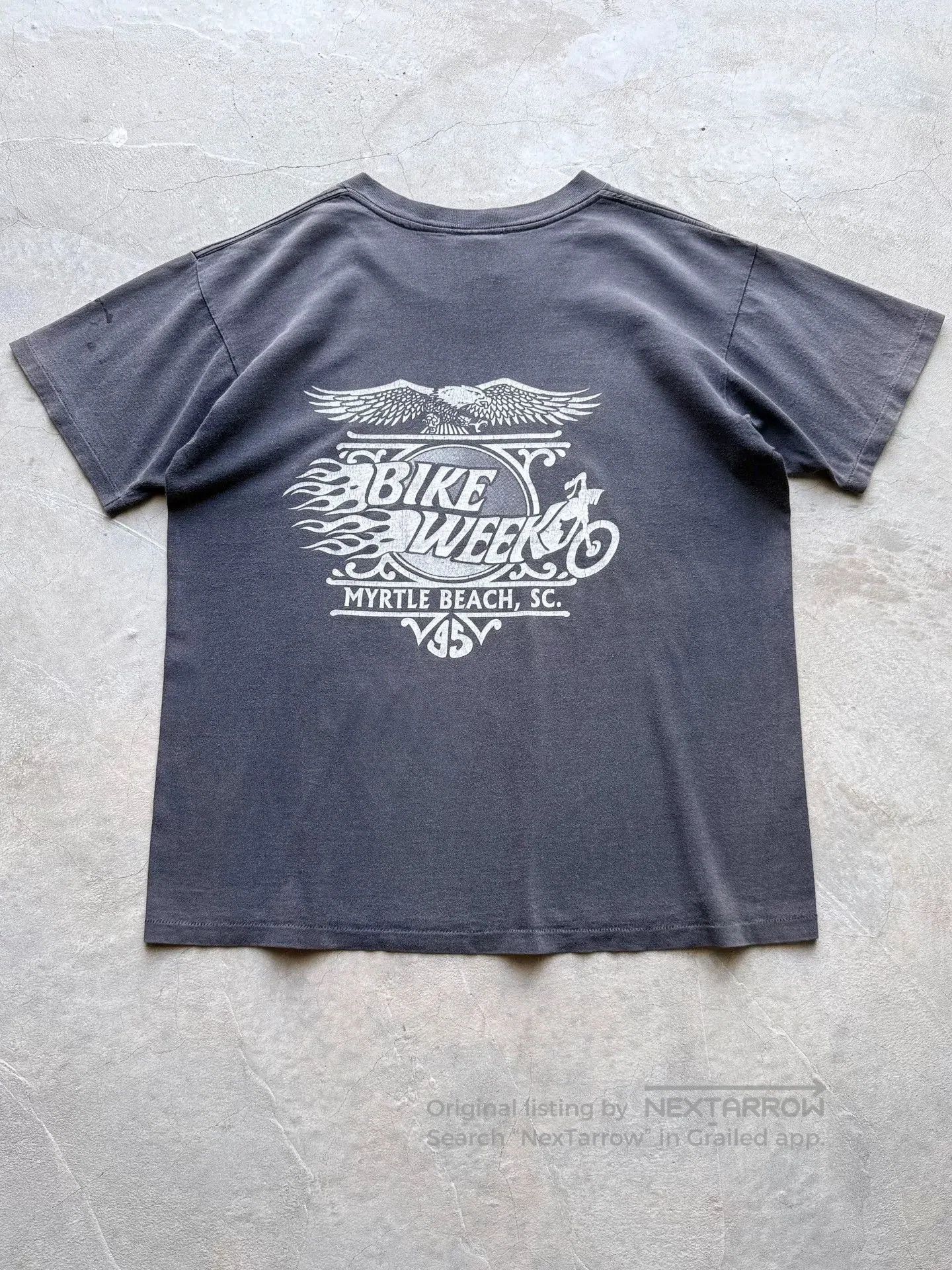 Vintage Vintage 1995 Myrtle Beach Bike Week Tee. Size US L / EU 52-54 / 3 - 5 Thumbnail