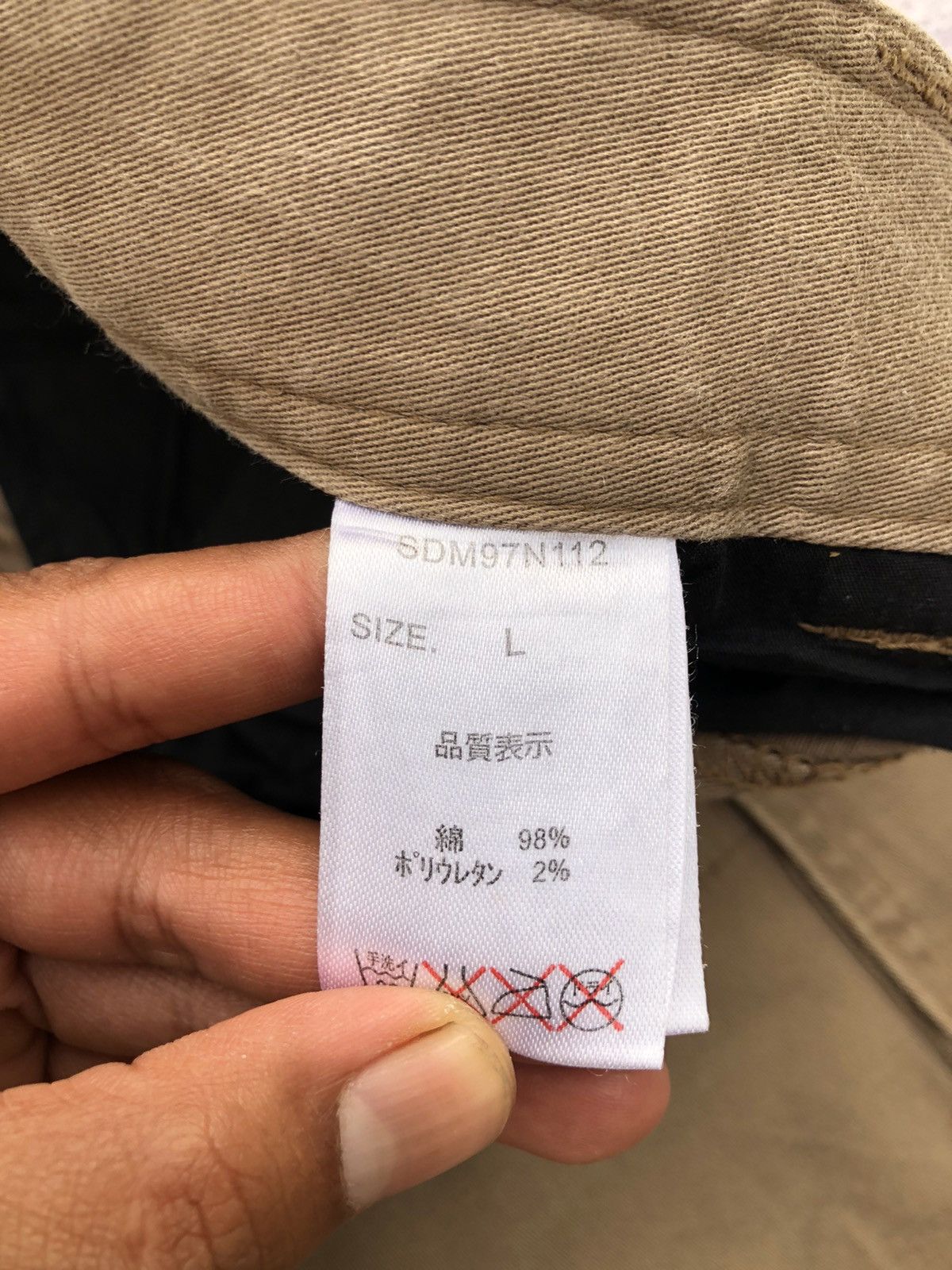 Designer × semanticdesign Japanese y2k SemanticDesign Cargo Pants Leg Spring Size US 33 - 12 Thumbnail