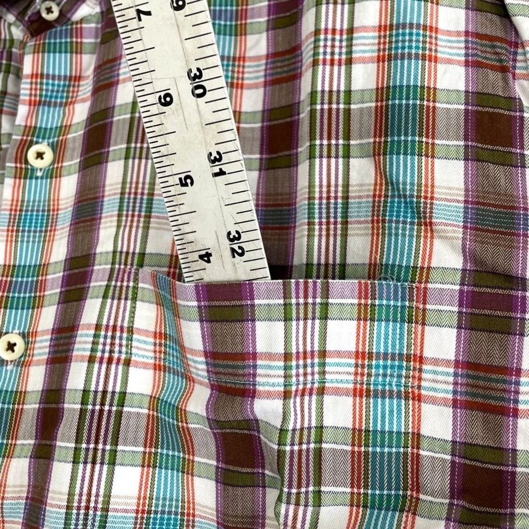 Peter Millar Peter Millar Brown Multi Color Button Up Dress Shirt Men's Casual Wear Size L Size US L / EU 52-54 / 3 - 5 Thumbnail