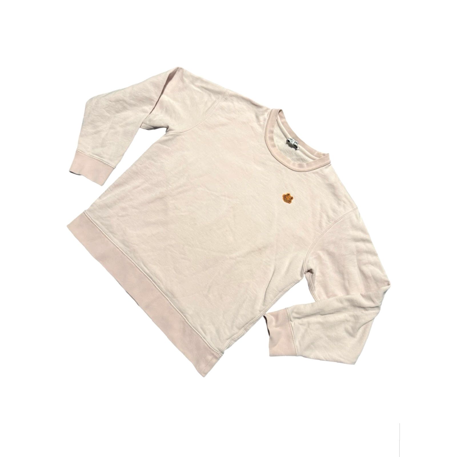 Kenzo KENZO Tiger Crest Logo sweatshirt Pink Size Large Women's Size L / US 10 / IT 46 - 4 Thumbnail