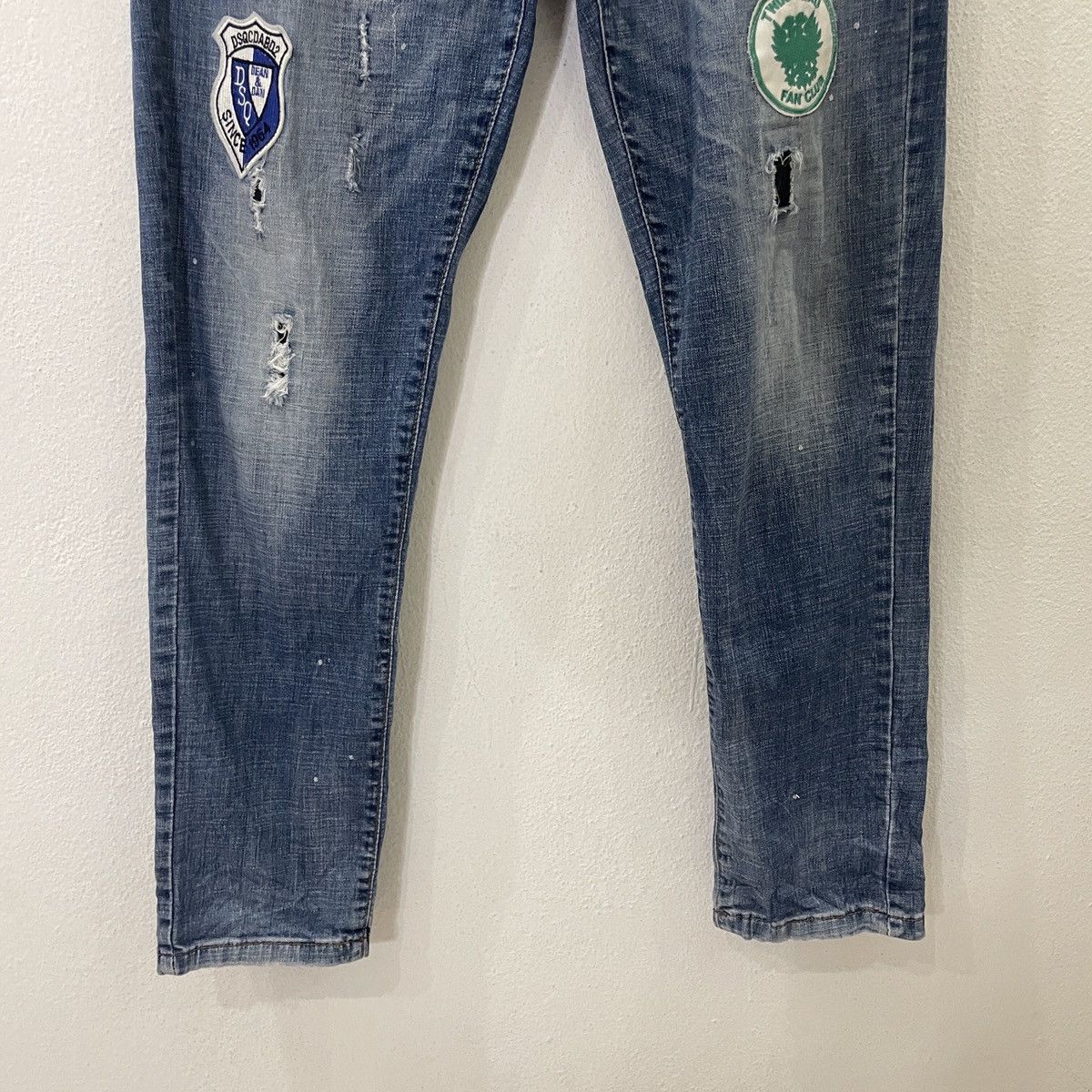 Dsquared2 Vintage Dsquared2 Distressed Denim Jeans Size US 36 / EU 52 - 4 Thumbnail