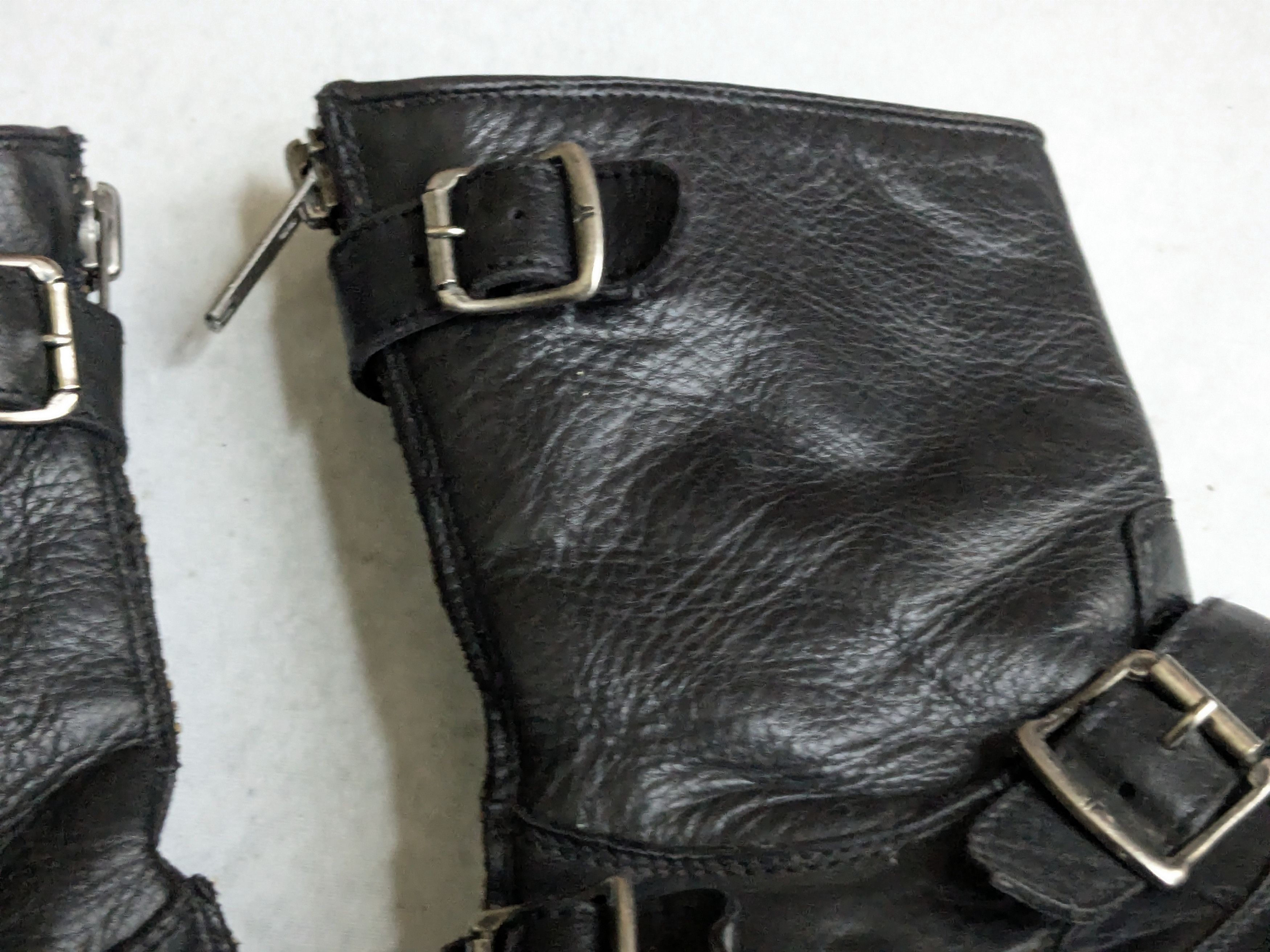 Frye Frye Engineer Boots Black Leather 7.5 Motorcycle Biker Size US 7.5 / EU 40-41 - 11 Thumbnail