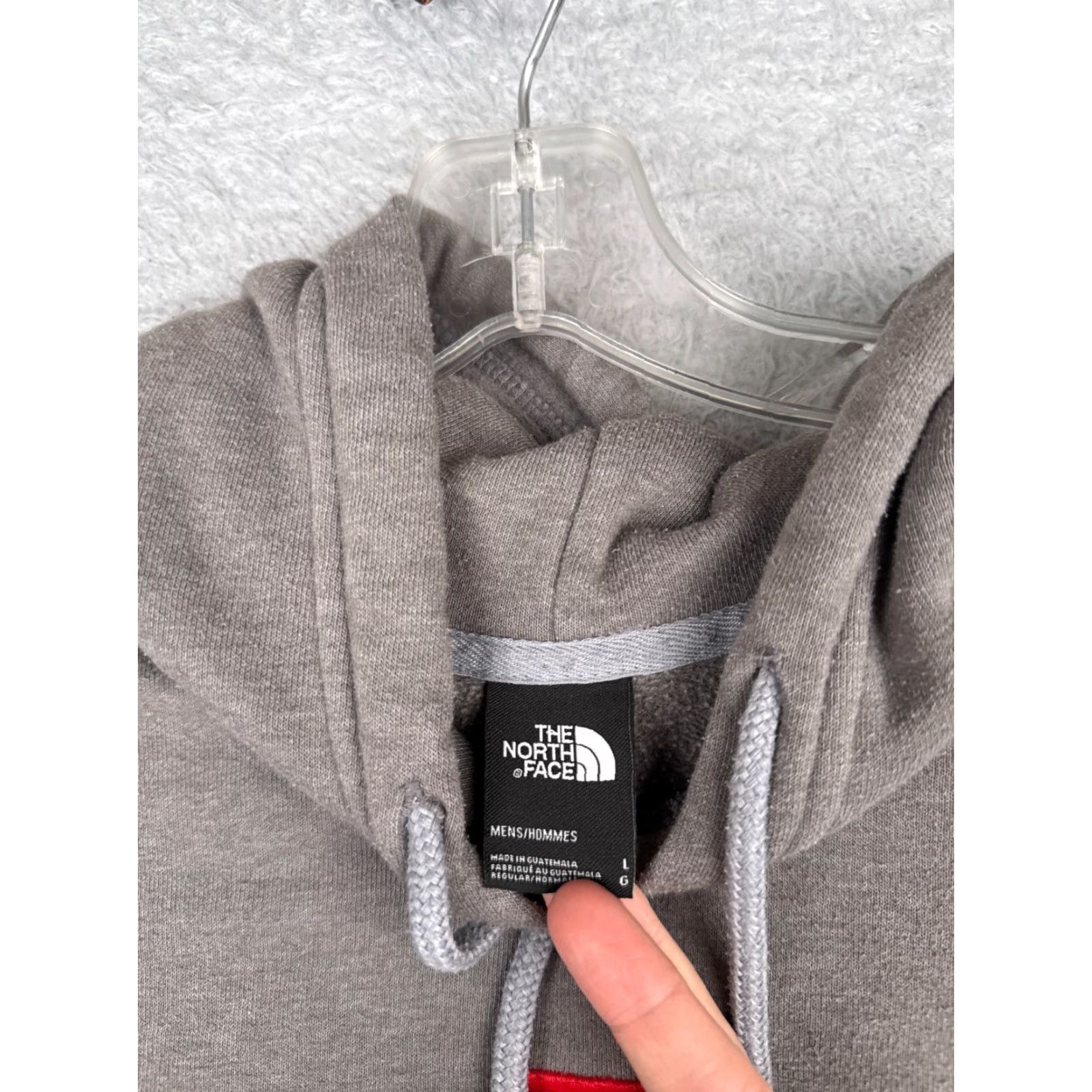 The North Face VINTAGE The North Face Hoodie Shirt Mens Large Gray Pullover Logo Cotton Blend (90s, Outdoor) Mens Size US L / EU 52-54 / 3 - 7 Thumbnail