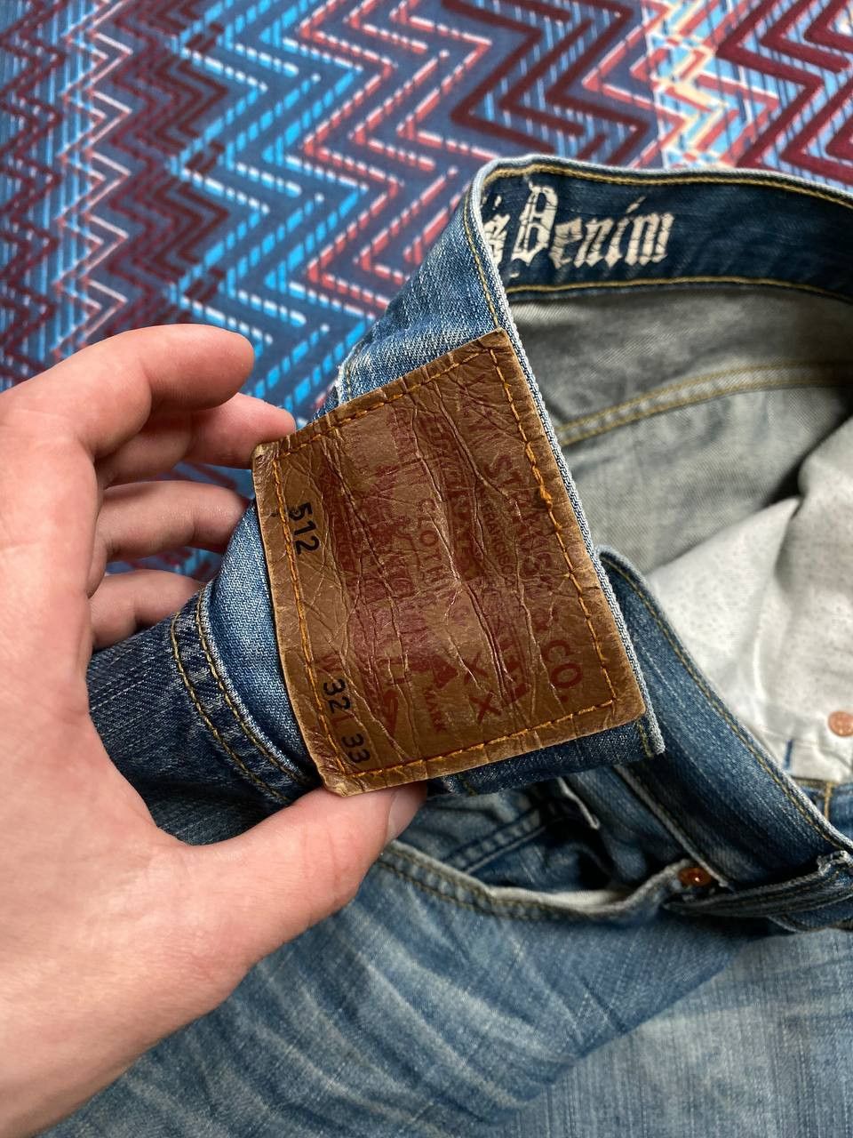 Levi's × Vintage Vintage Levis jeans stoned wash distressed Size US 32 / EU 48 - 6 Thumbnail