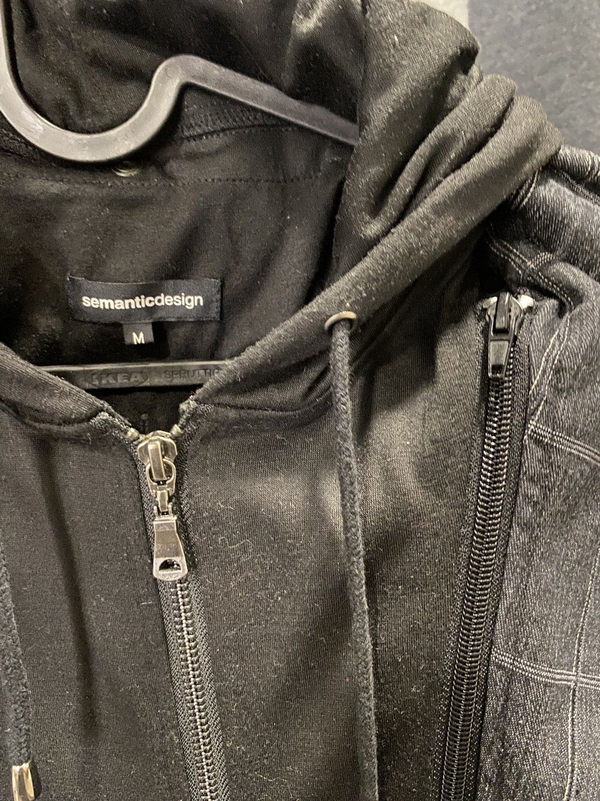 semanticdesign Semanticdesign Denim Hoodie Jacket Size US S / EU 44-46 / 1 - 6 Thumbnail