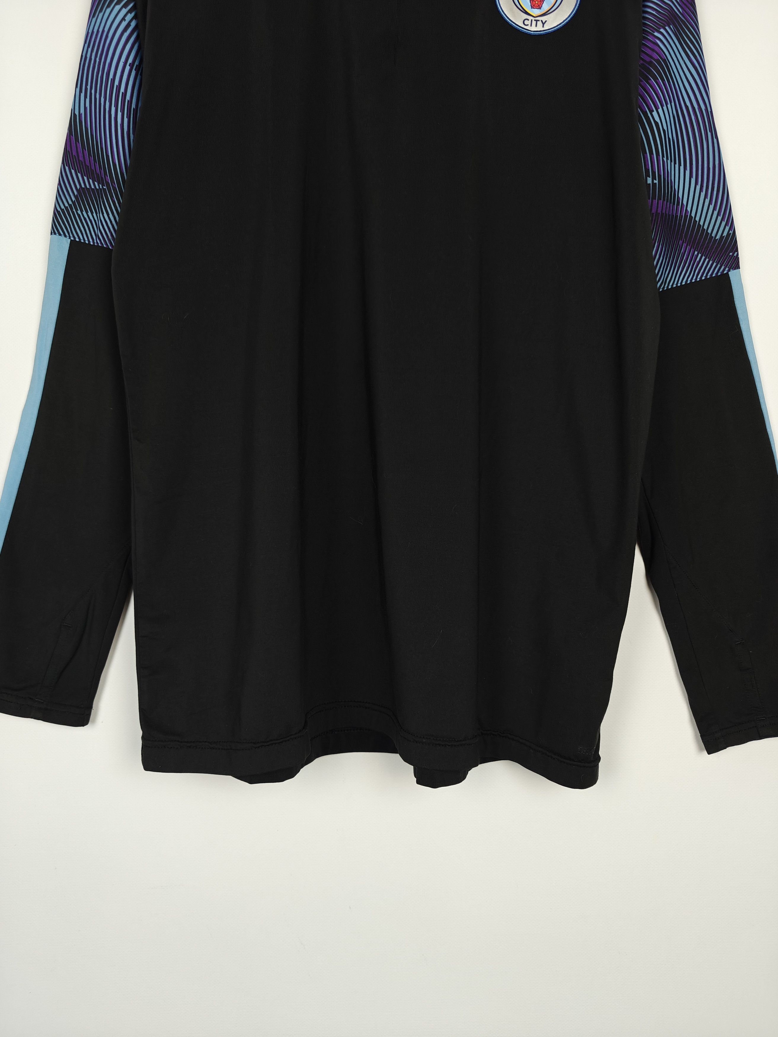 Puma Puma Manchester City Soccer Training Top Long Black XL Size US XL / EU 56 / 4 - 3 Thumbnail