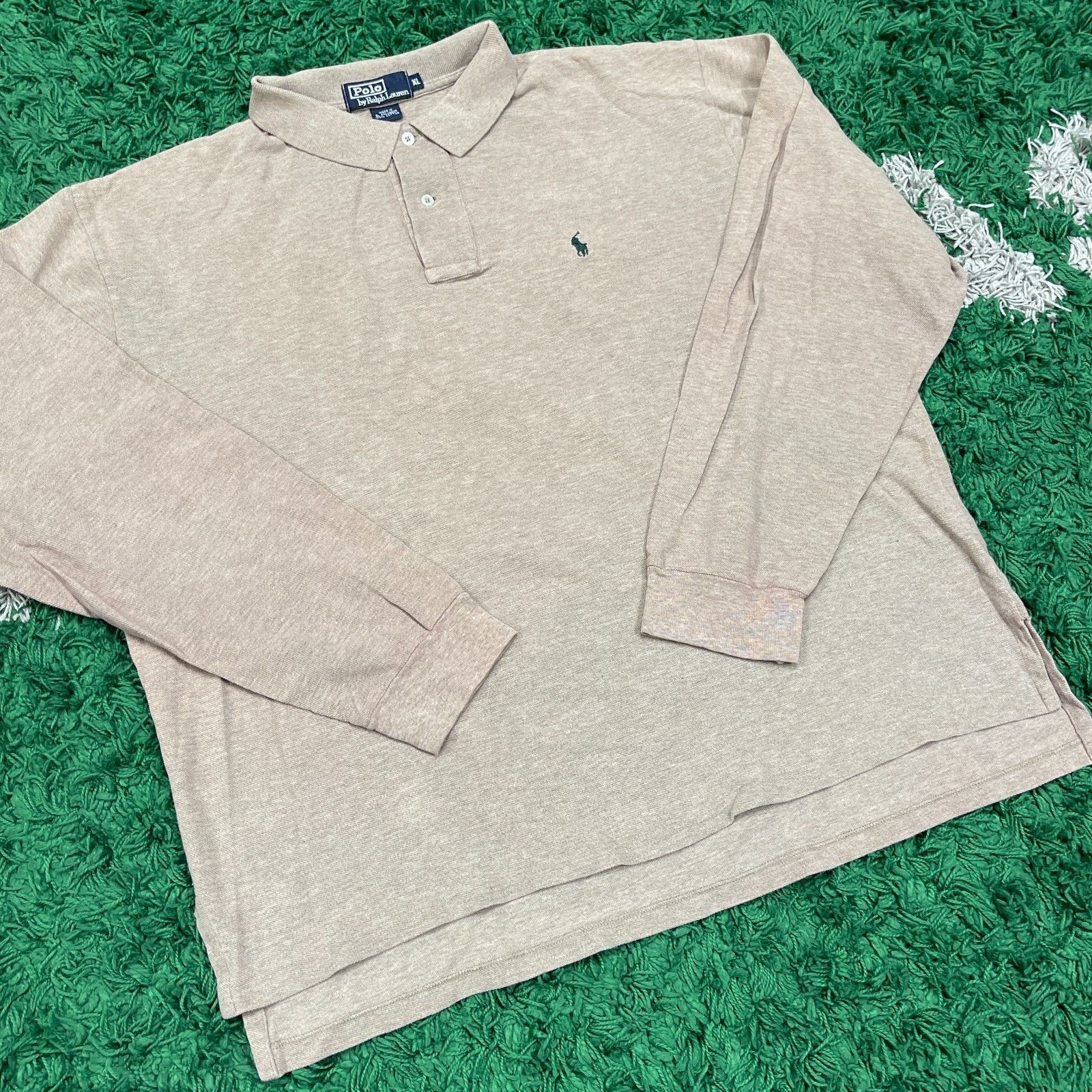 Polo Ralph Lauren Polo Ralph Lauren Long Sleeve Polo Shirt Size XL B11 Size US XL / EU 56 / 4 - 2 Thumbnail