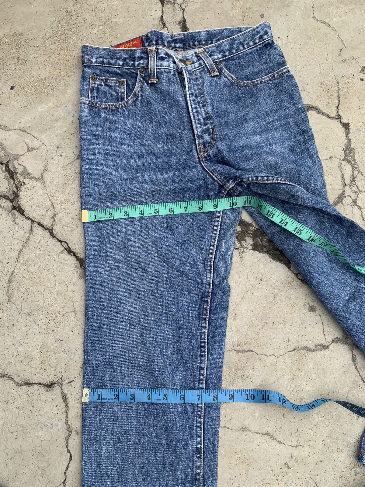 Edwin Vtg 80s Edwin Made in USA 🇺🇸. Rare item Size US 29 - 5 Thumbnail